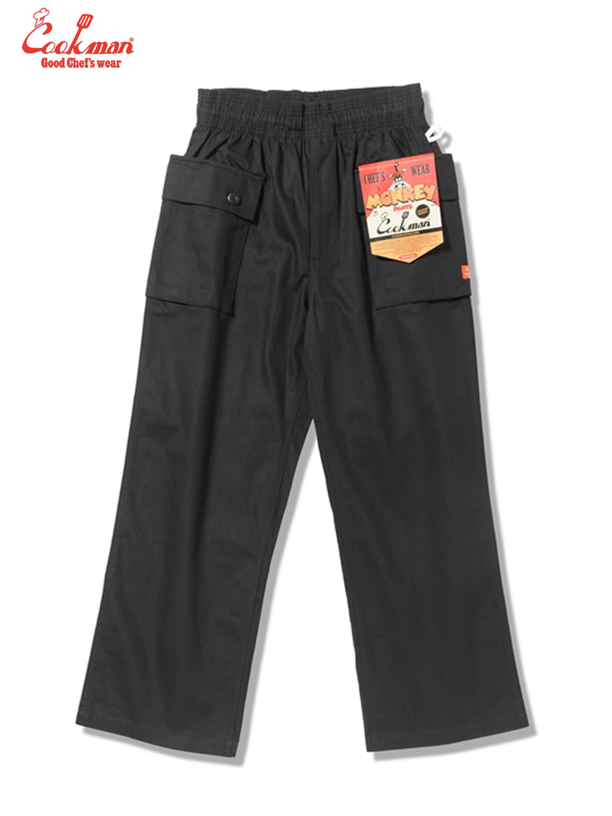 Monkey Pants - Herringbone : Black