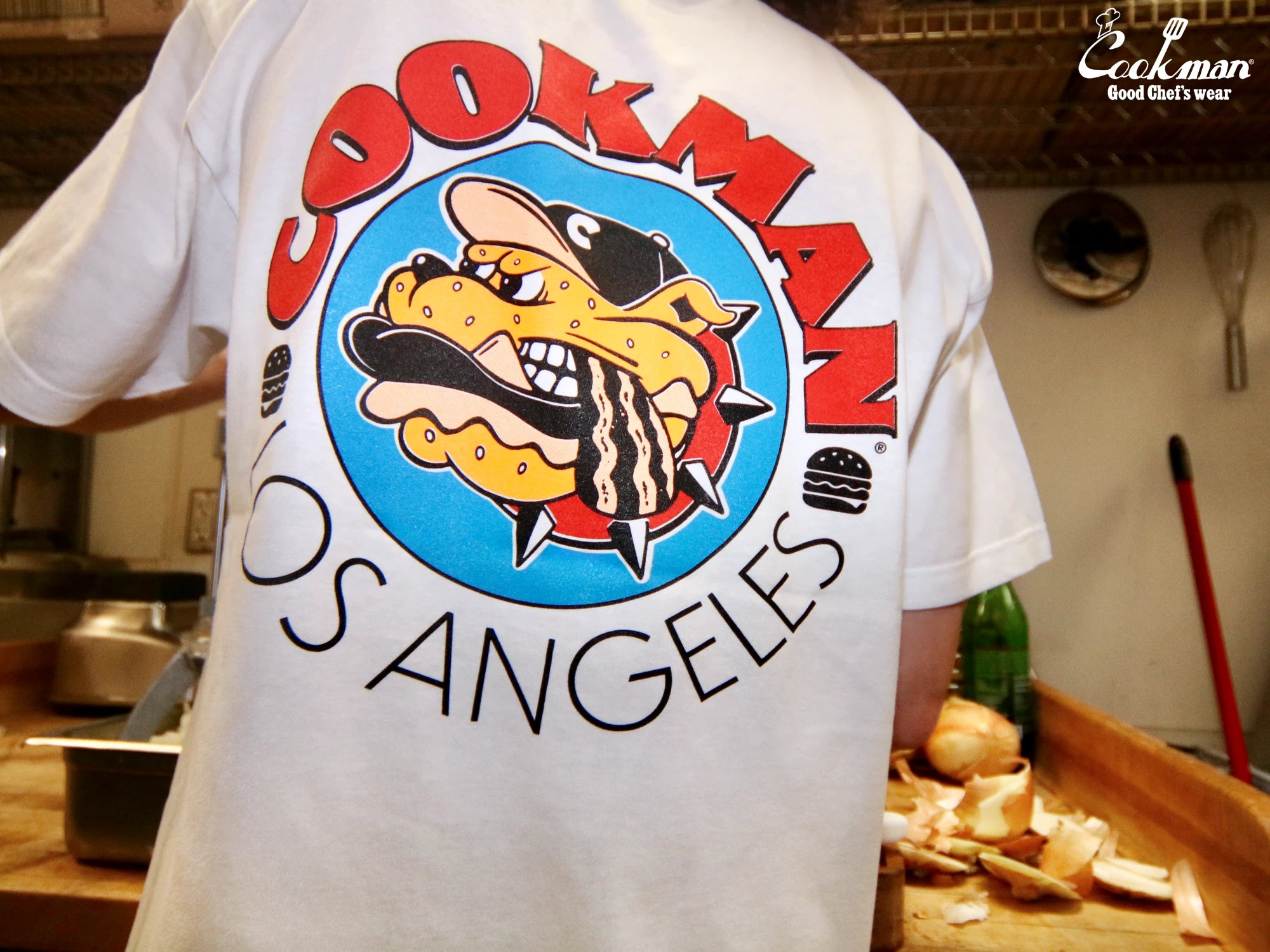 Tees - Burger Dog : White