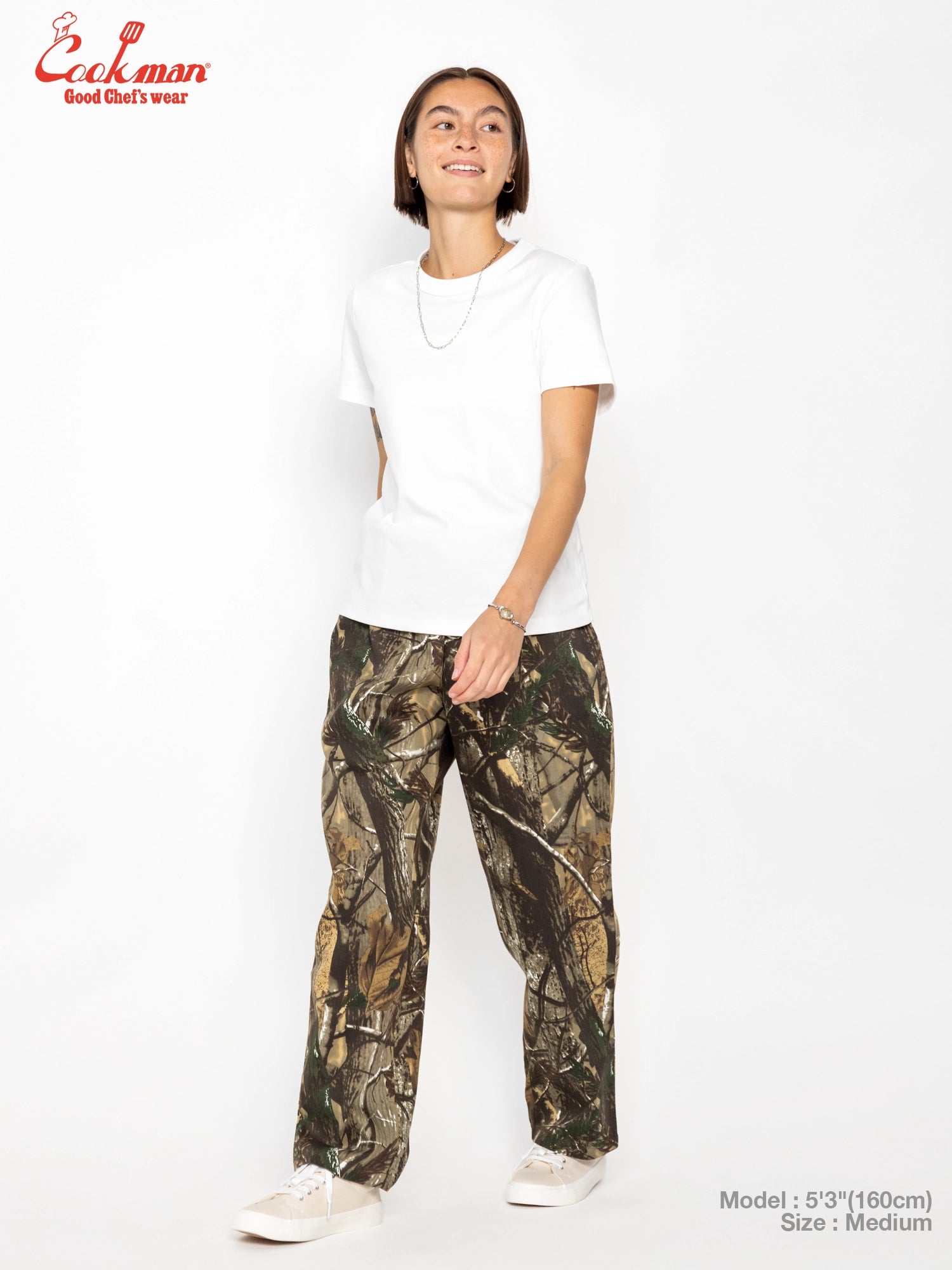 Cookman Chef Pants Semiwide - Timber Camo