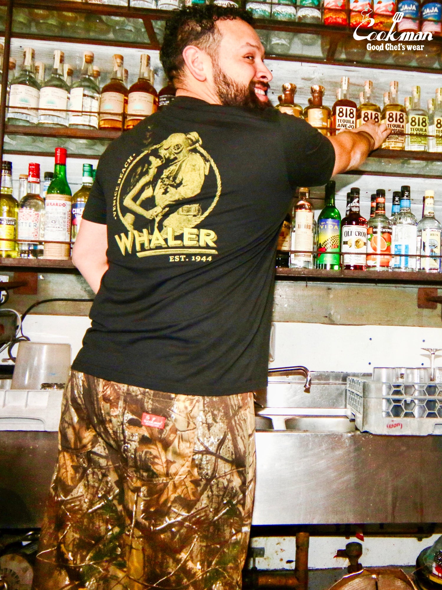 Chef Pants Semiwide - Timber Camo