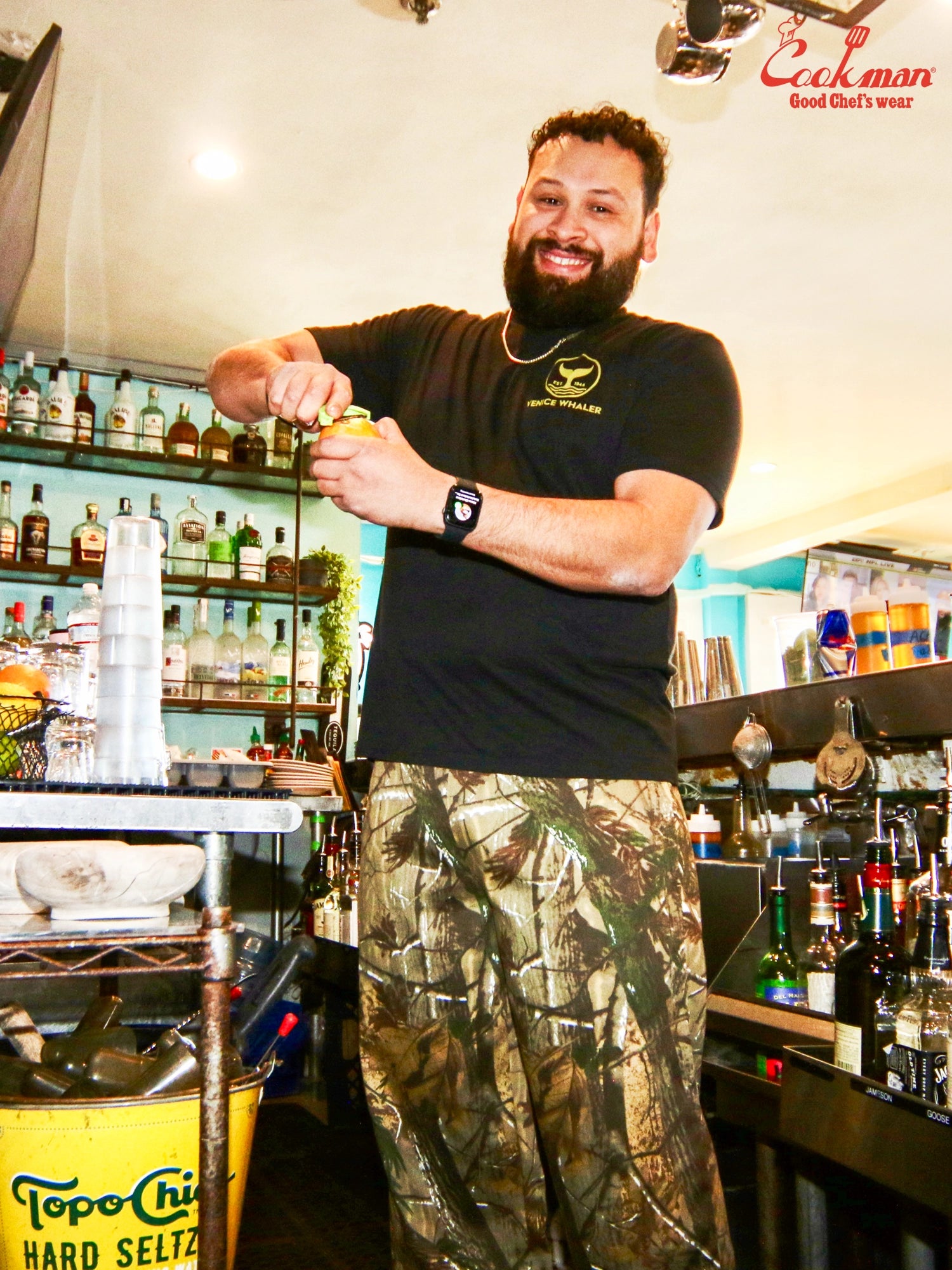 Chef Pants Semiwide - Timber Camo