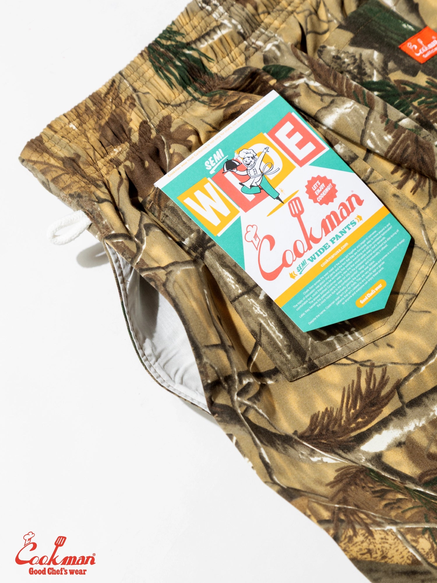 Chef Pants Semiwide - Timber Camo