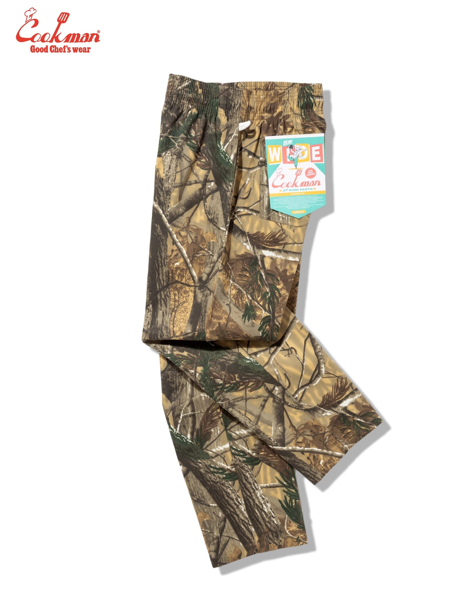 Chef Pants Semiwide - Timber Camo