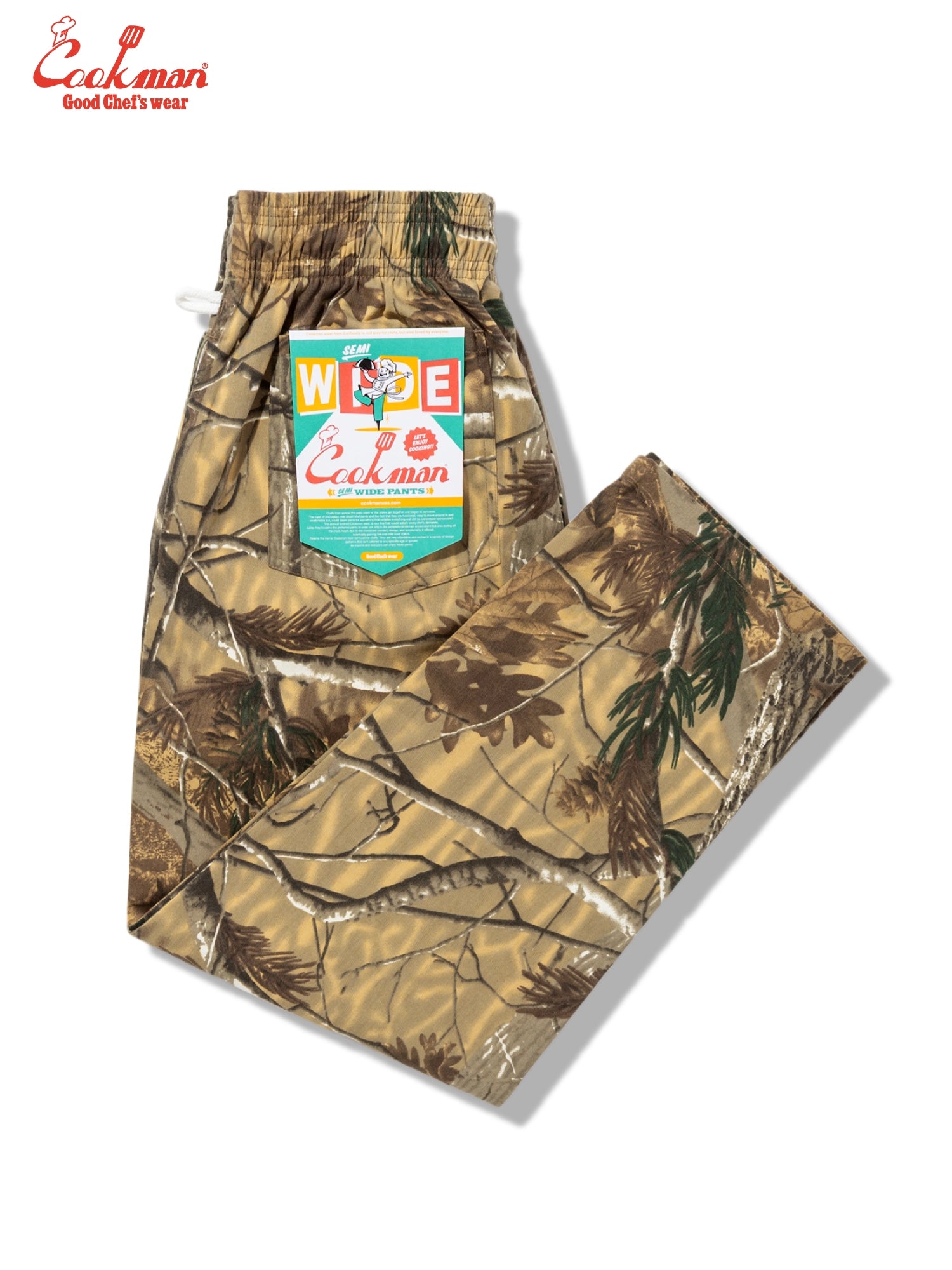 Chef Pants Semiwide - Timber Camo
