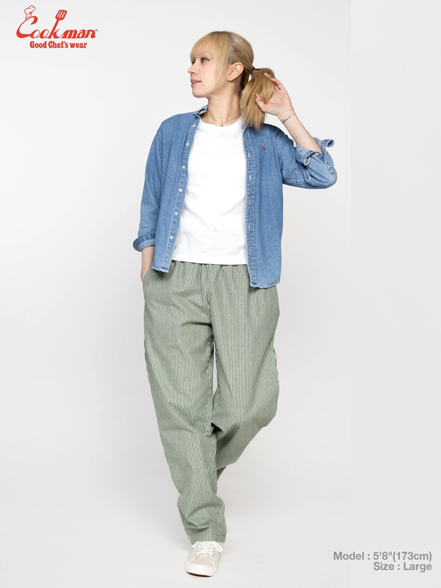 Cookman Chef Pants - Hickory : Green