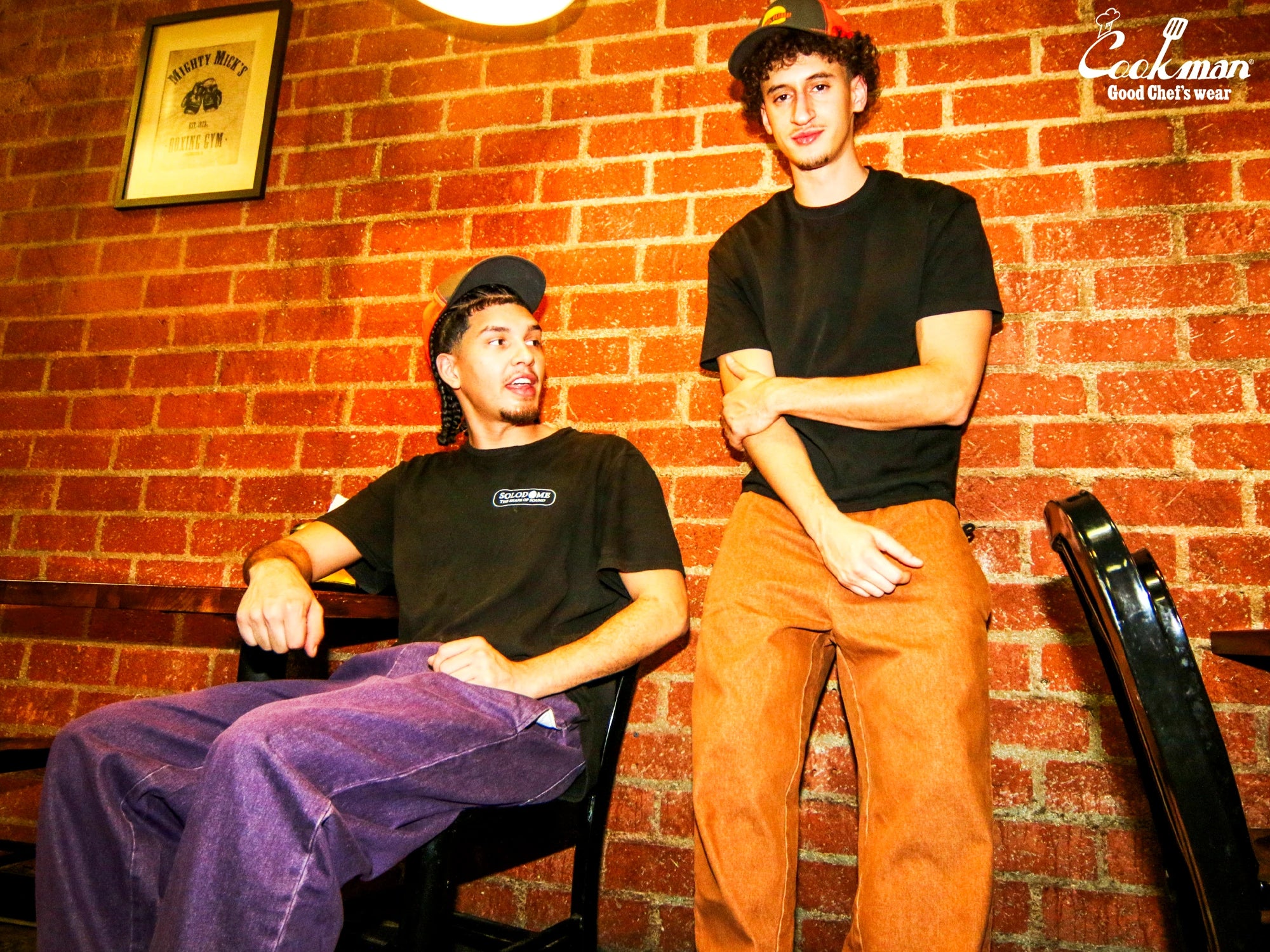 Chef Pants Semiwide - Denim : Purple