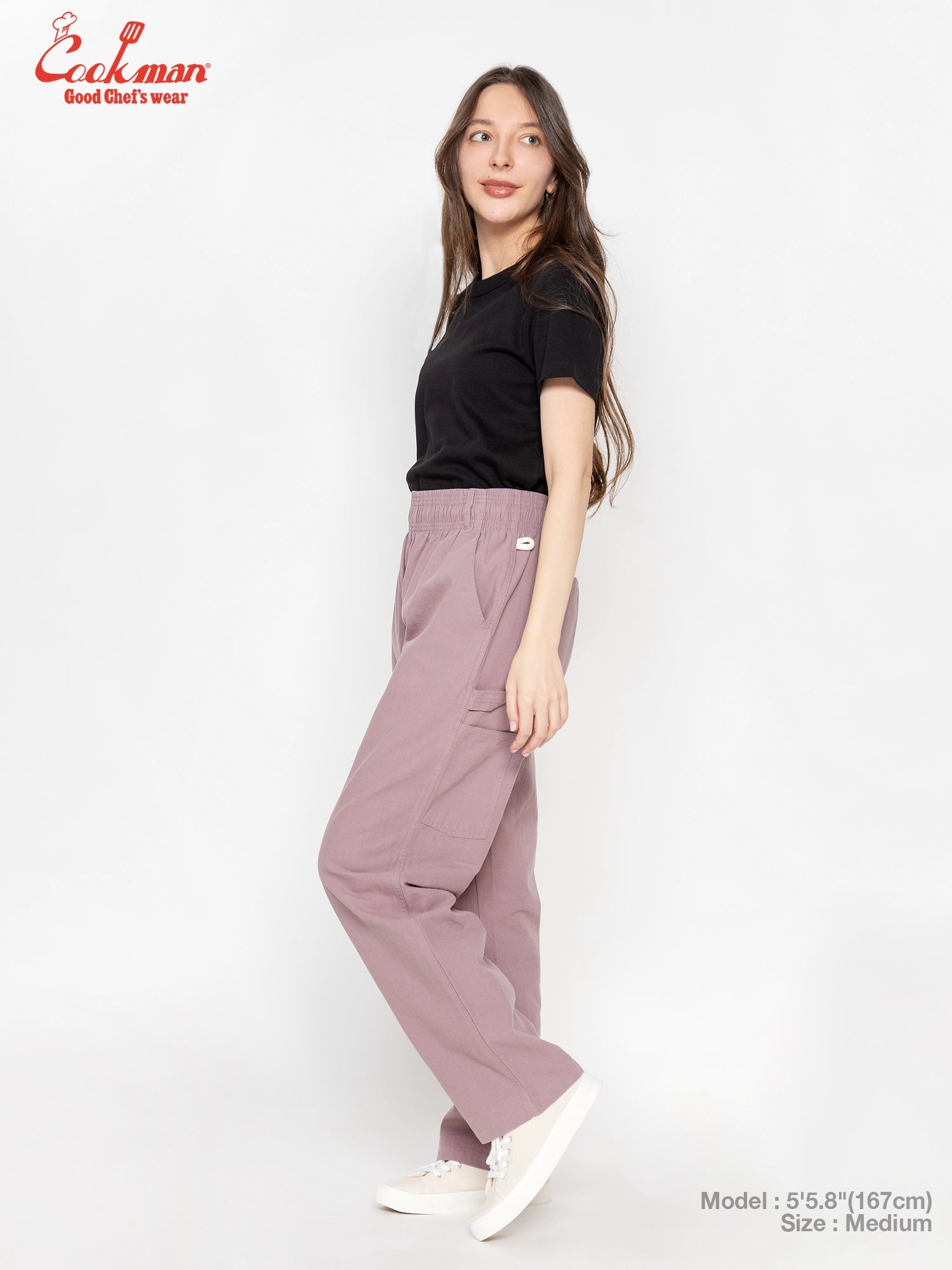 Cookman Carpenter's Pants : Canvas - Grayish Pink