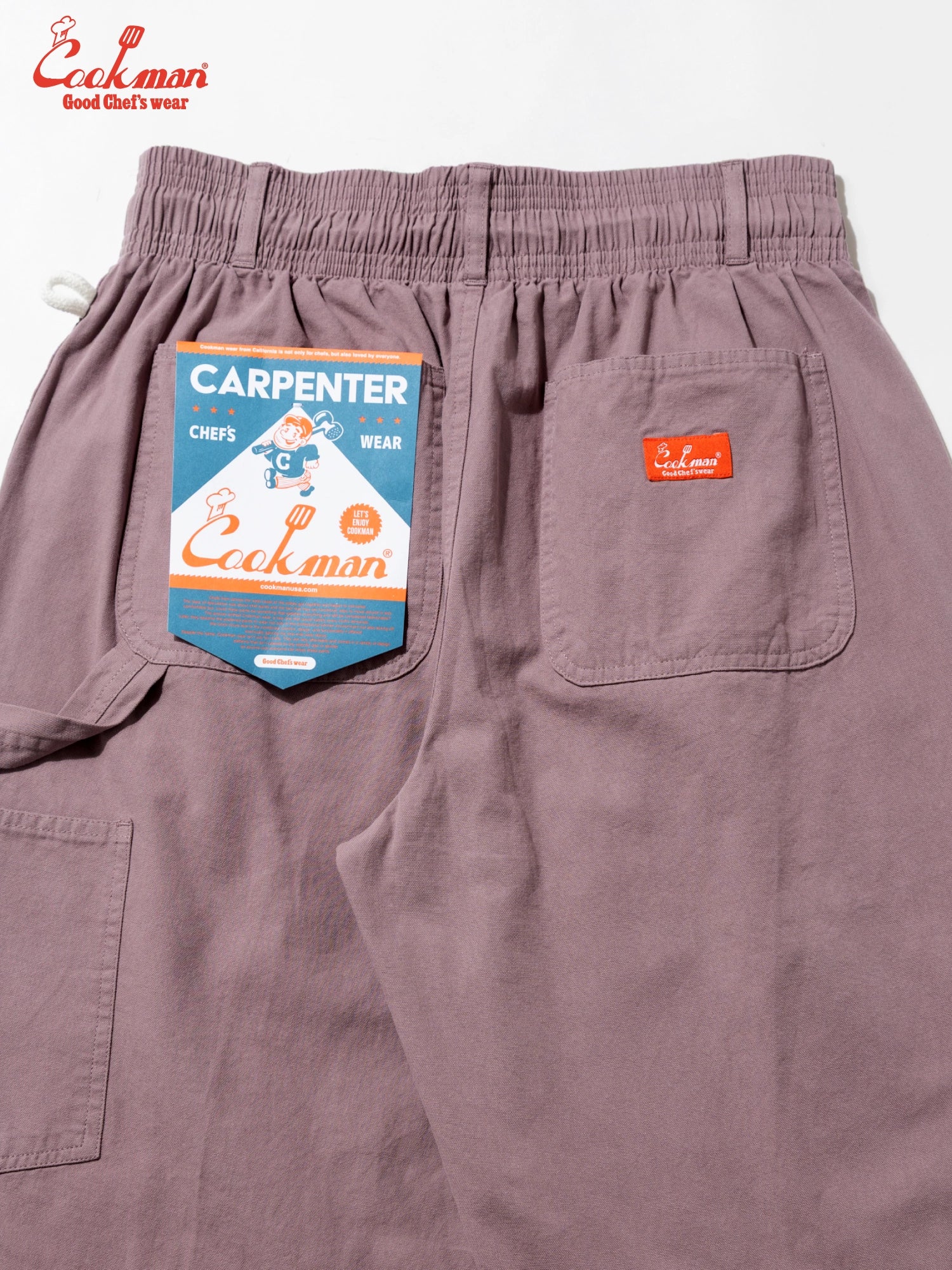 Cookman Carpenter's Pants : Canvas - Grayish Pink