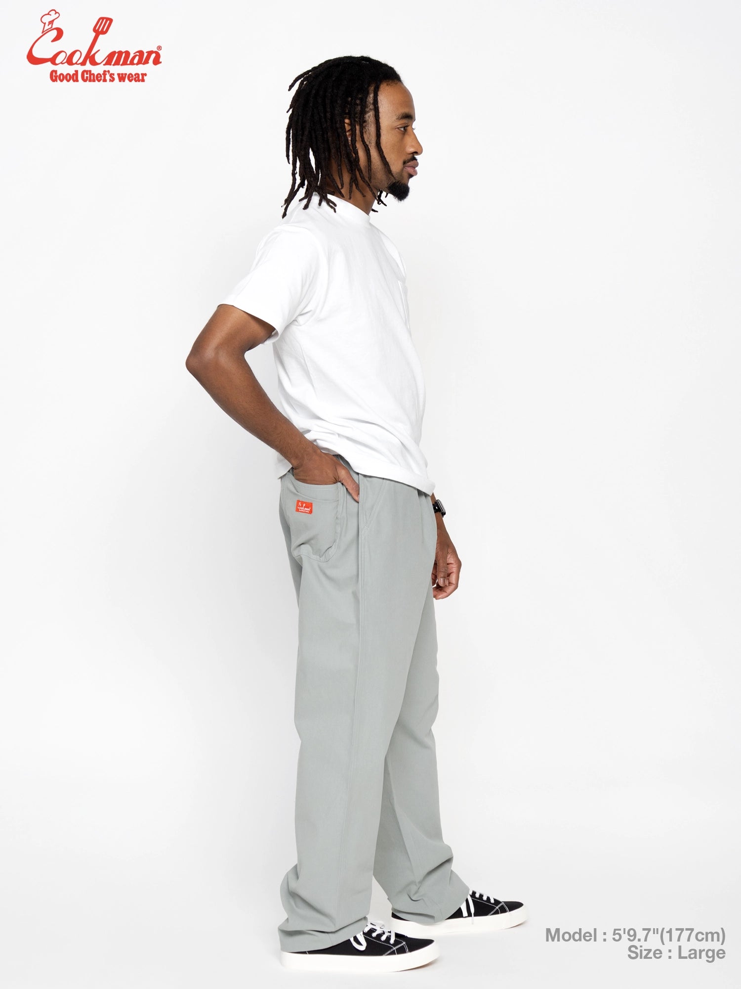 Cookman Carpenter's Pants : Canvas - Still Water