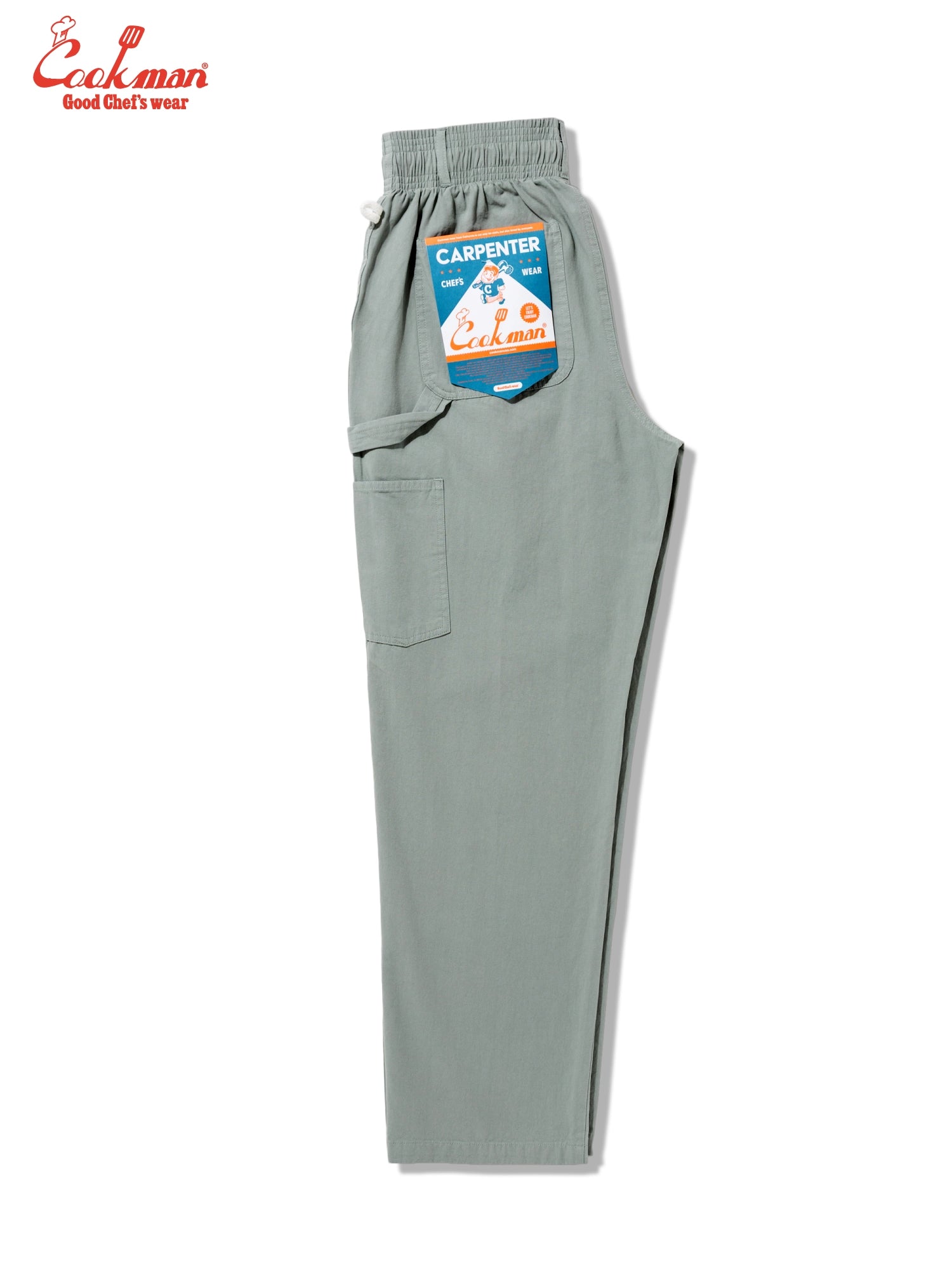 Cookman Carpenter's Pants : Canvas - Still Water