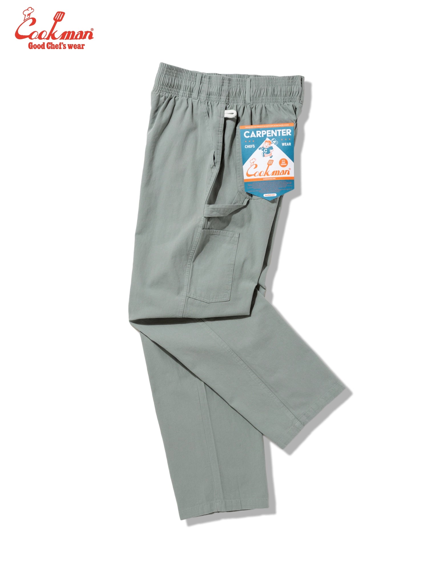 Cookman Carpenter's Pants : Canvas - Still Water
