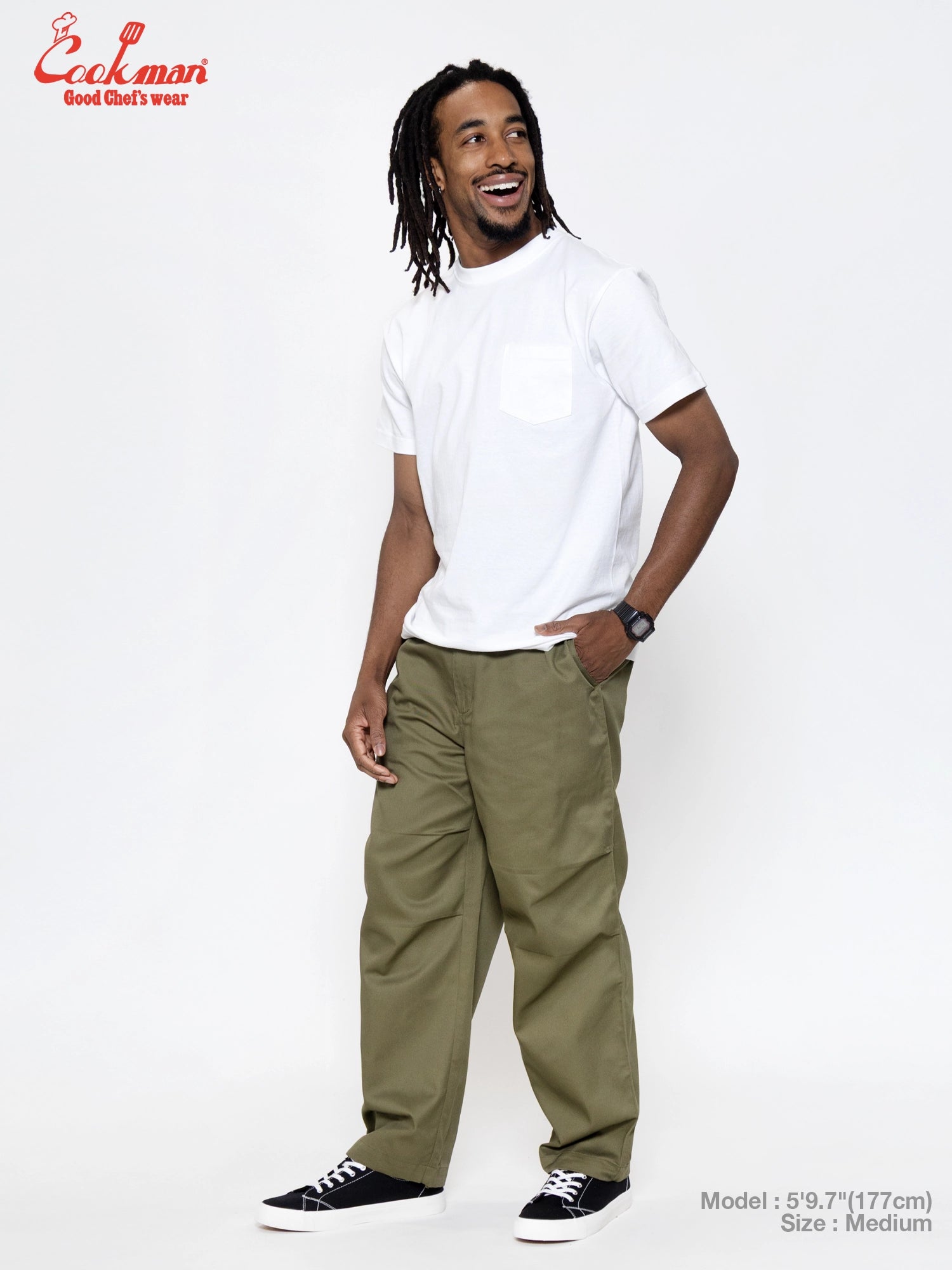 Cookman Tactical Pants - Olive Green