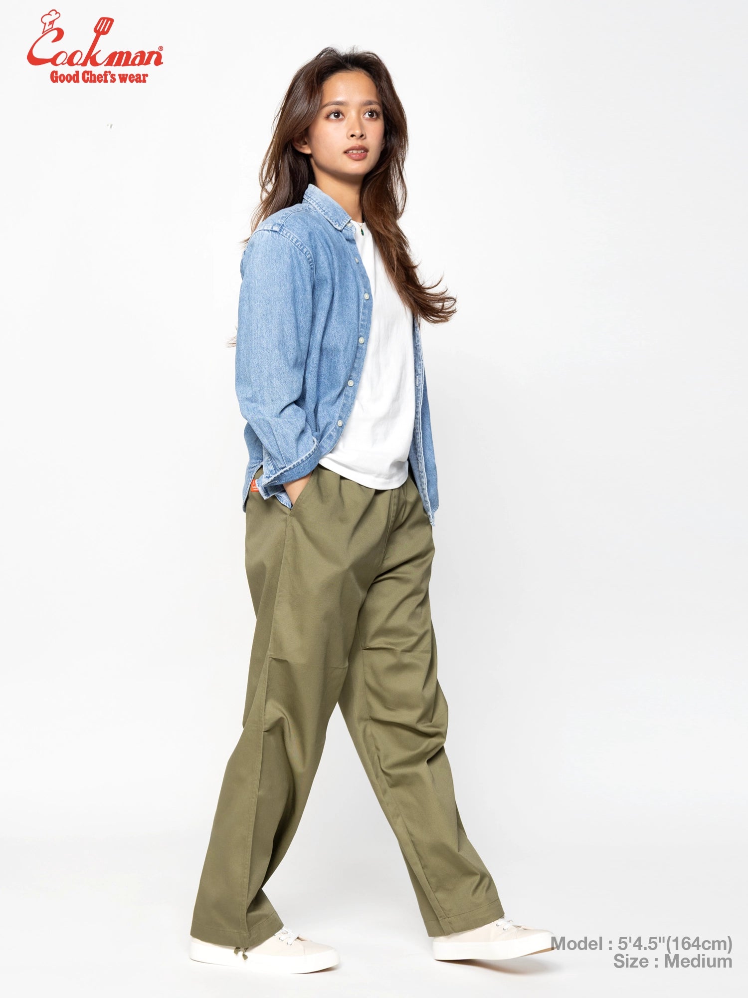 Cookman Tactical Pants - Olive Green