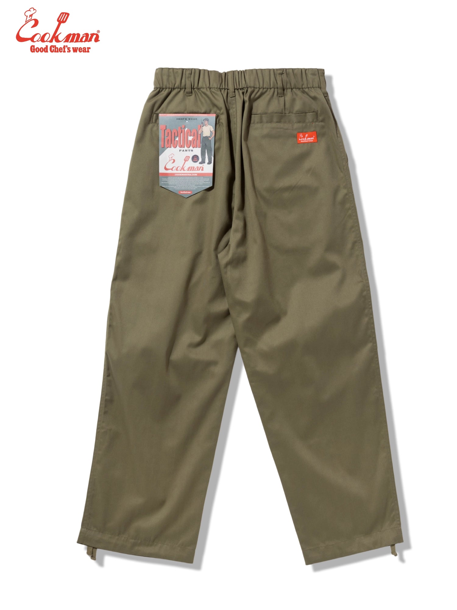 Cookman Tactical Pants - Olive Green