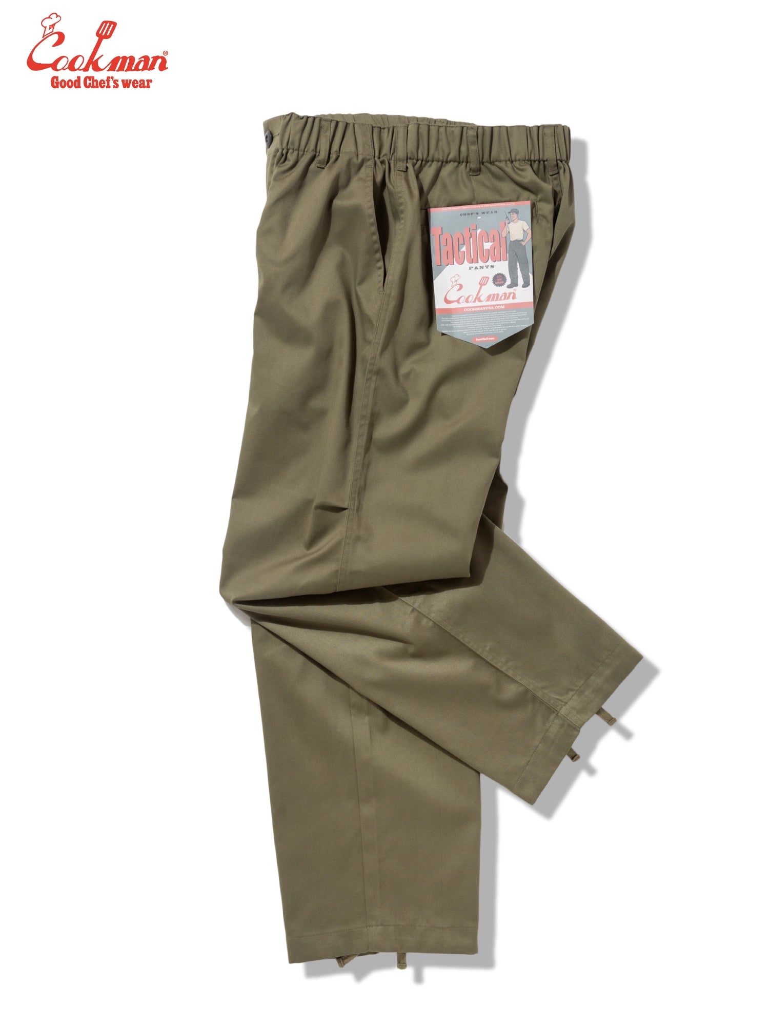 Cookman Tactical Pants - Olive Green