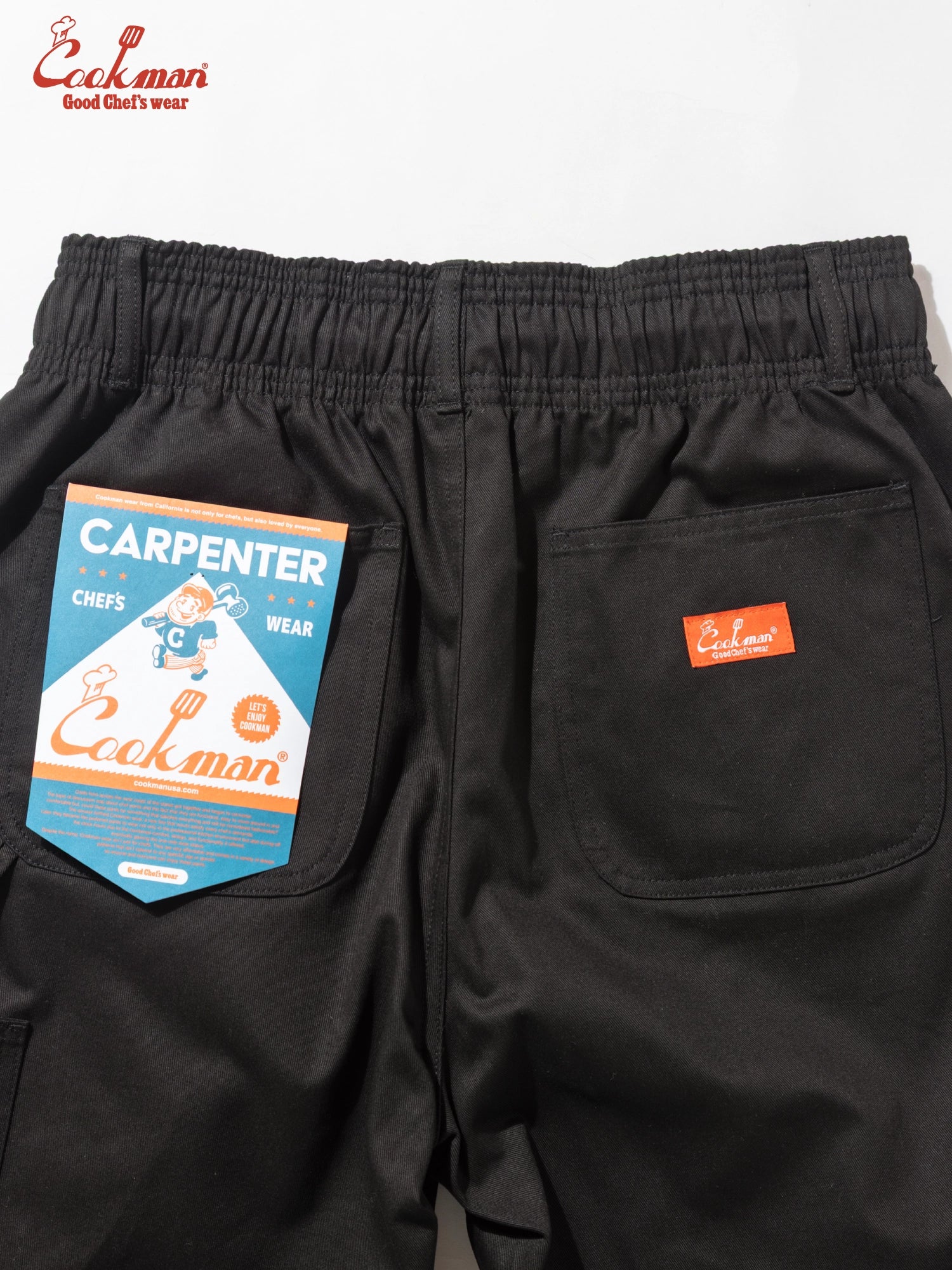 Carpenter's Pants Short : Heavy twill - Black