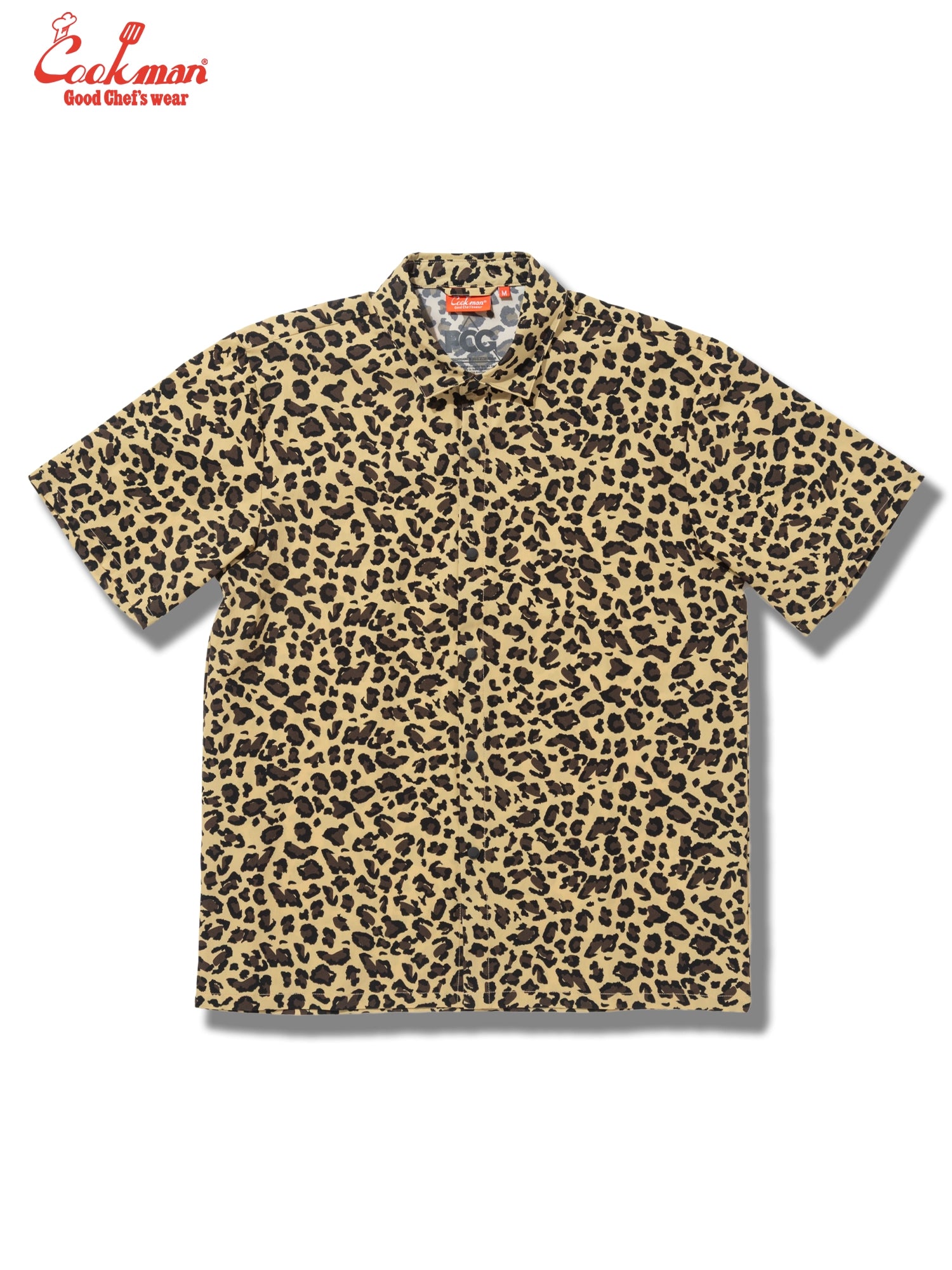 Work Shirts Short Sleeve Light - Leopard : Beige