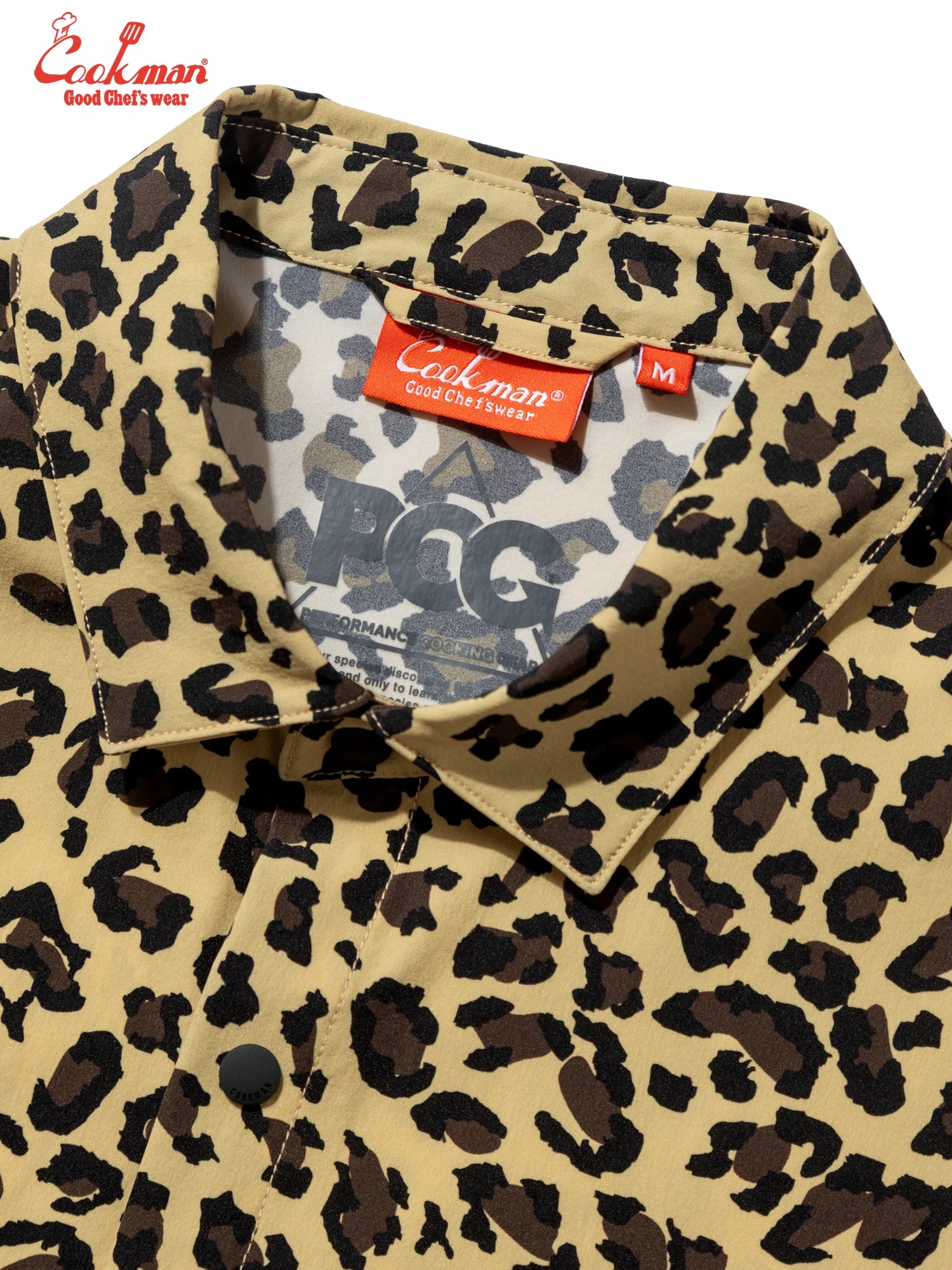 Work Shirts Short Sleeve Light - Leopard : Beige