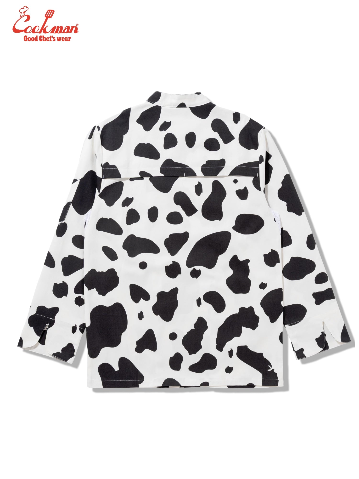 Cookman Chef Coat Long Sleeve Vented - Cow : White