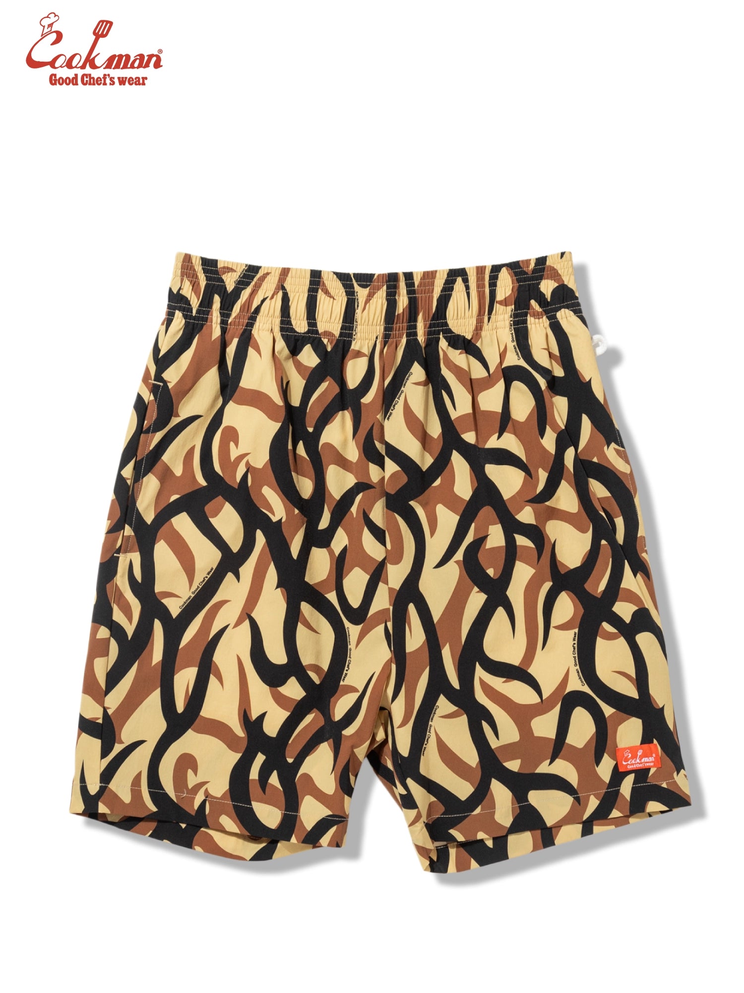 Chef Short Pants Light - Tribal Camo : Beige