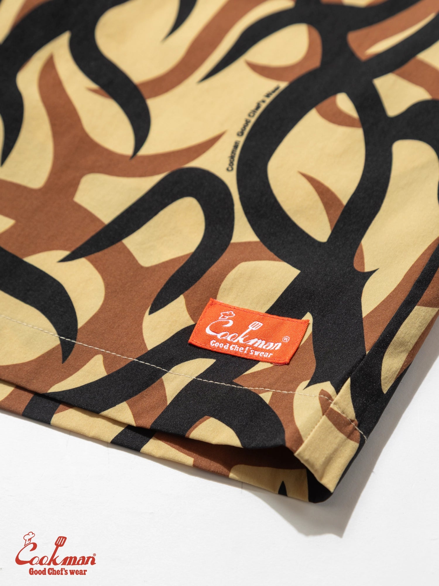 Chef Short Pants Light - Tribal Camo : Beige