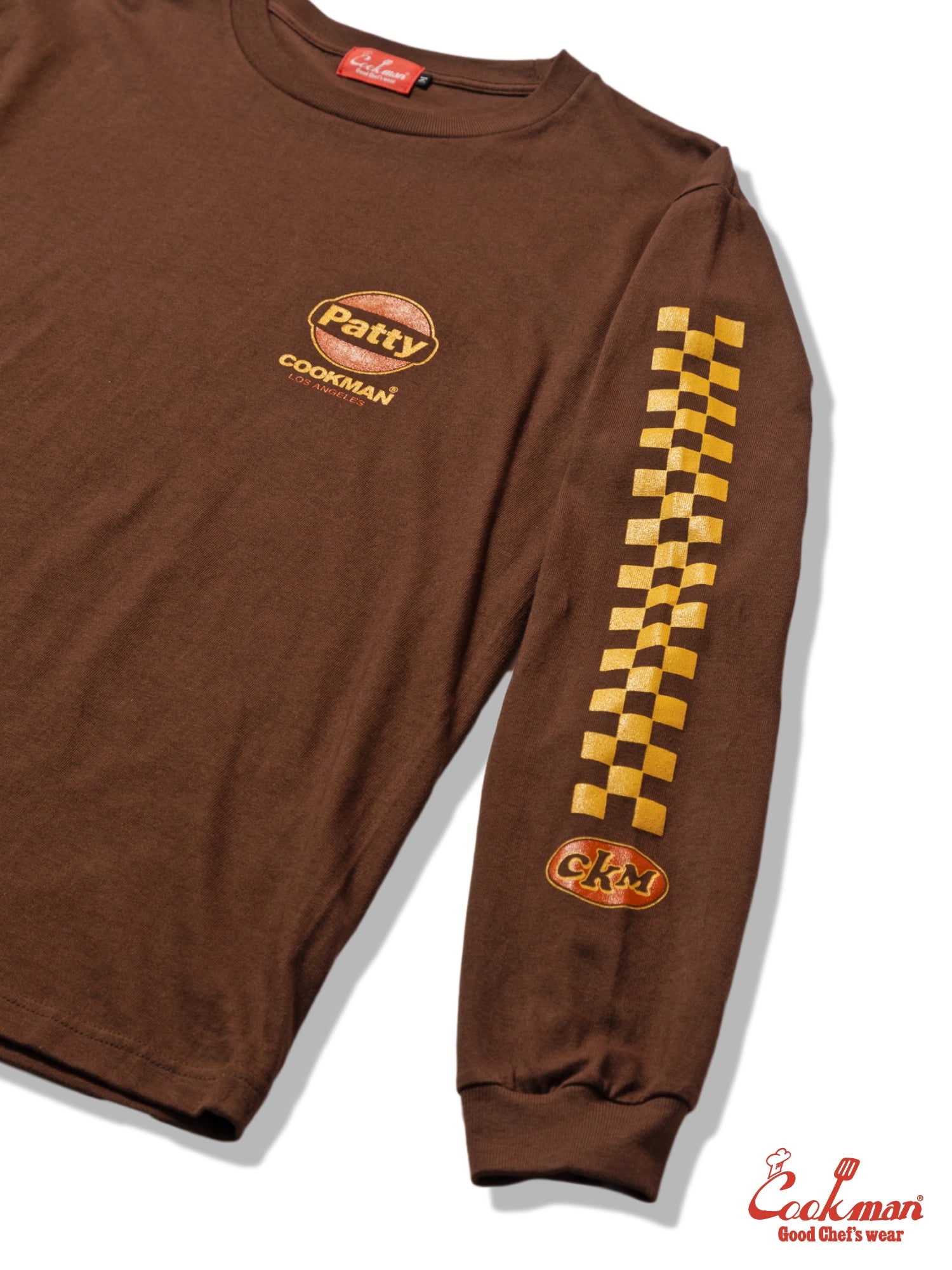 Long Sleeve Tees - Race : Dark Brown