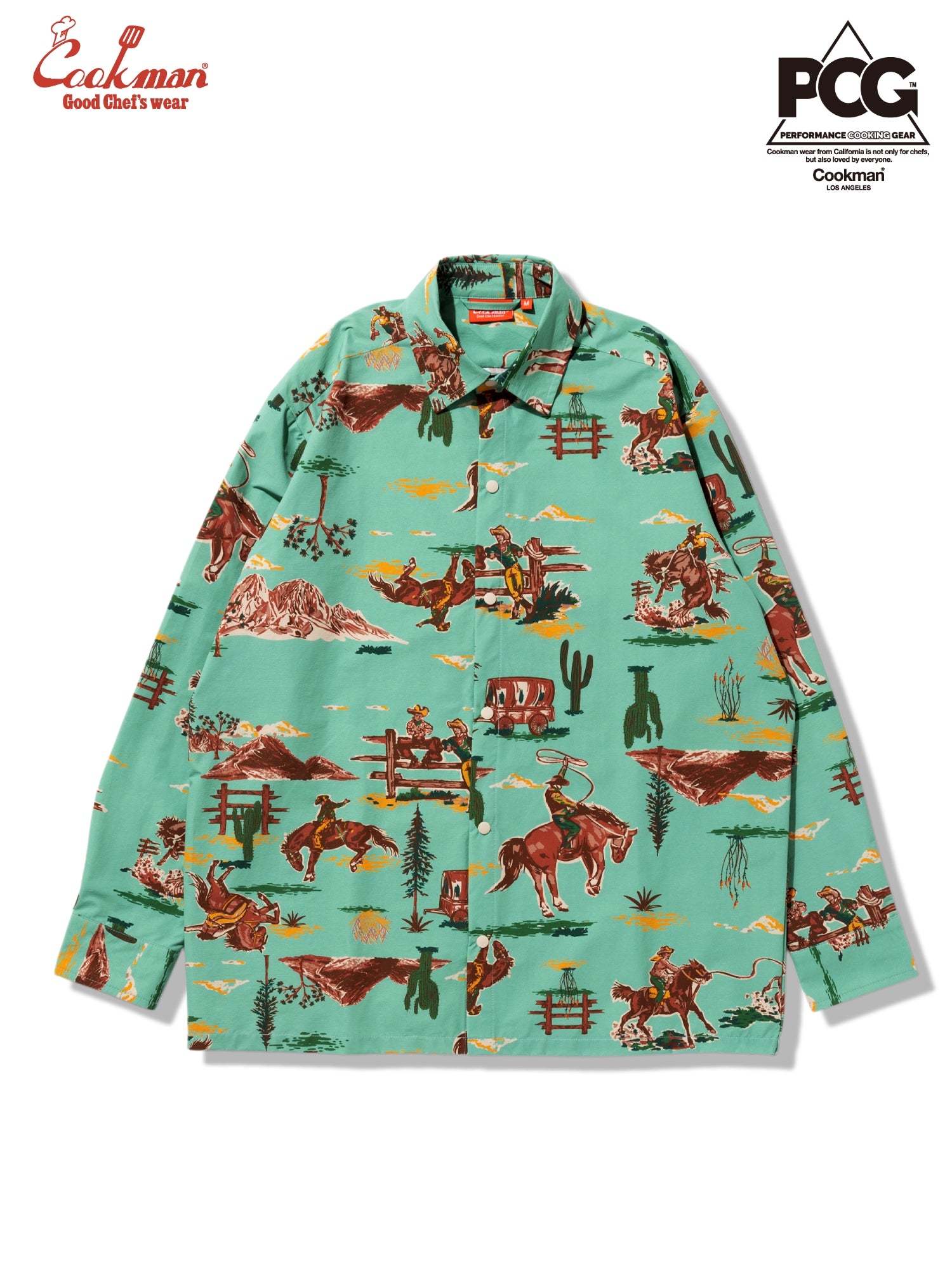 Work Shirts Long Sleeve - Western : Light Blue