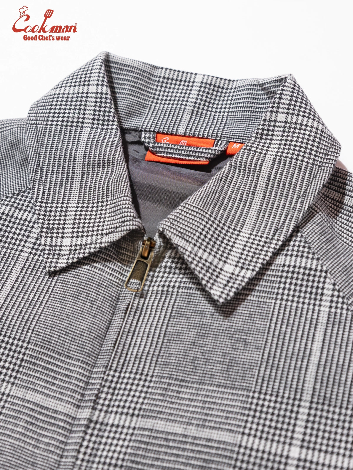 Delivery Jacket With Lining - Glen Check Black