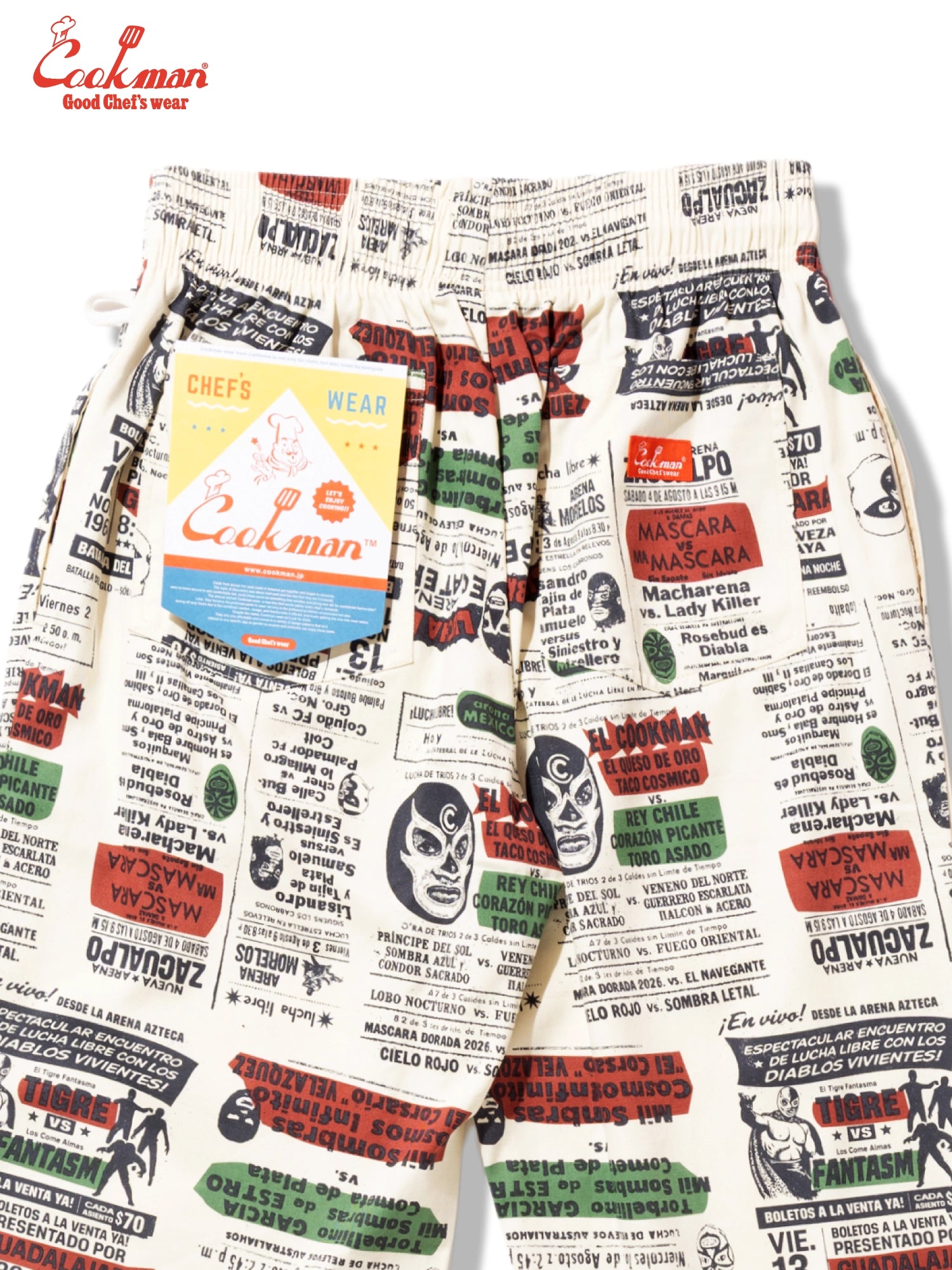 Chef Pants - Lucha Libre