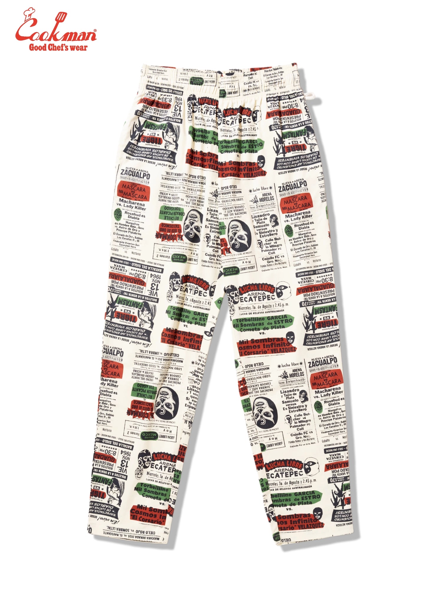 Chef Pants - Lucha Libre