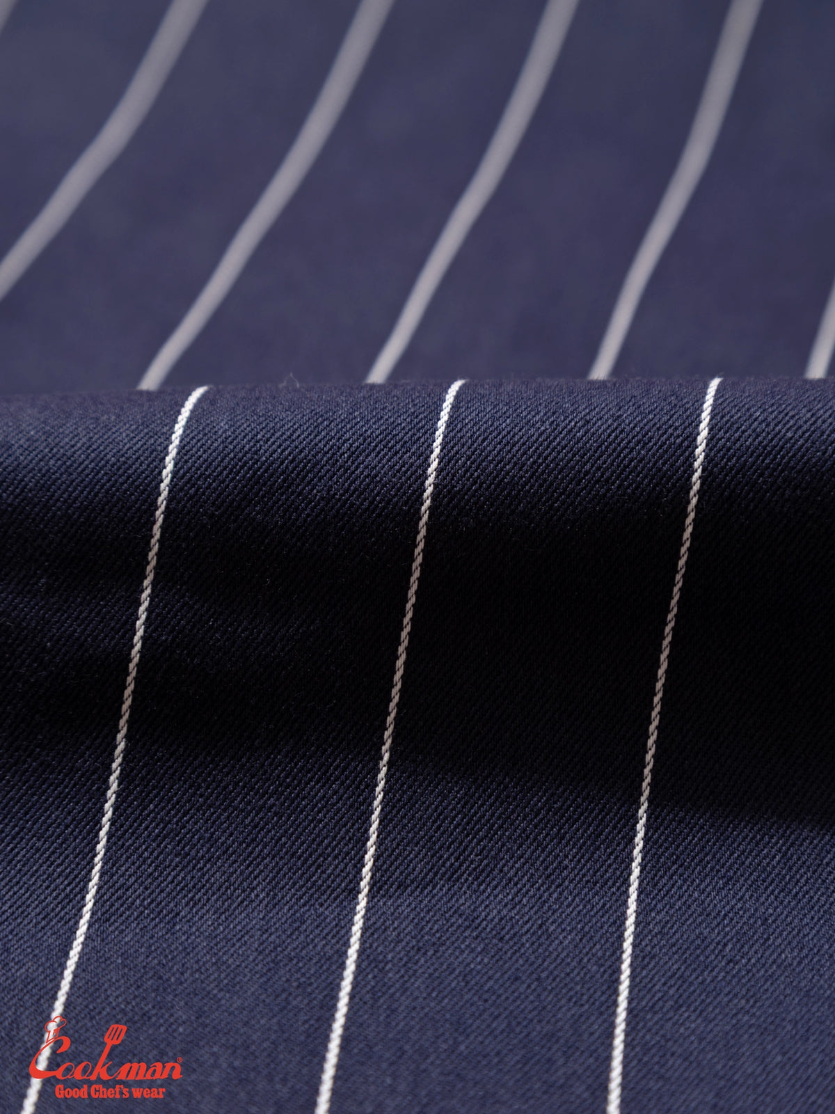 Chef Pants - Pencil Stripe : Navy