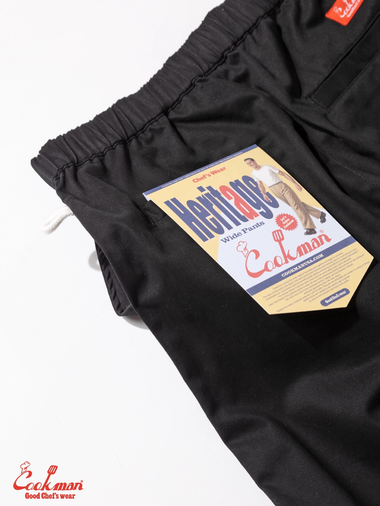 Heritage Wide Pants - Black