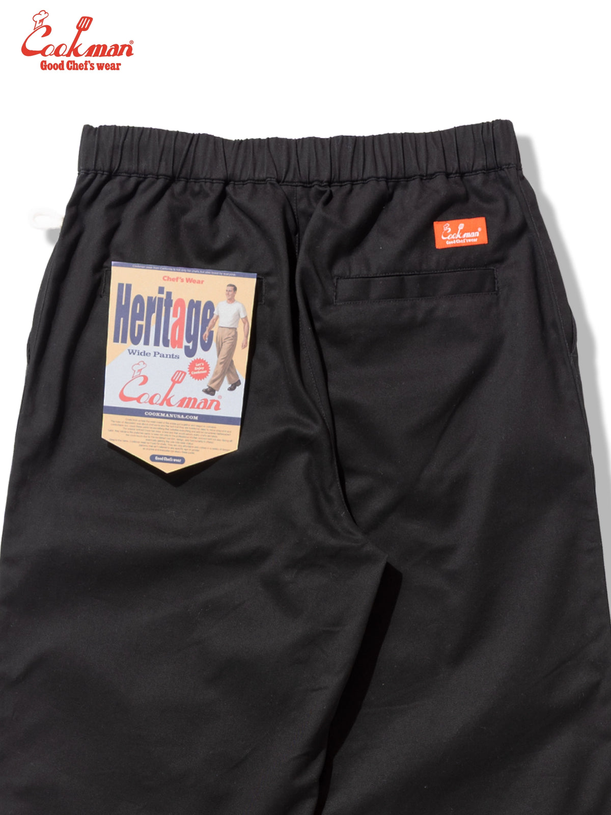 Heritage Wide Pants - Black