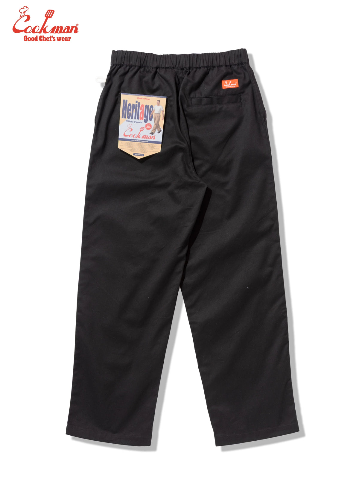 Heritage Wide Pants - Black