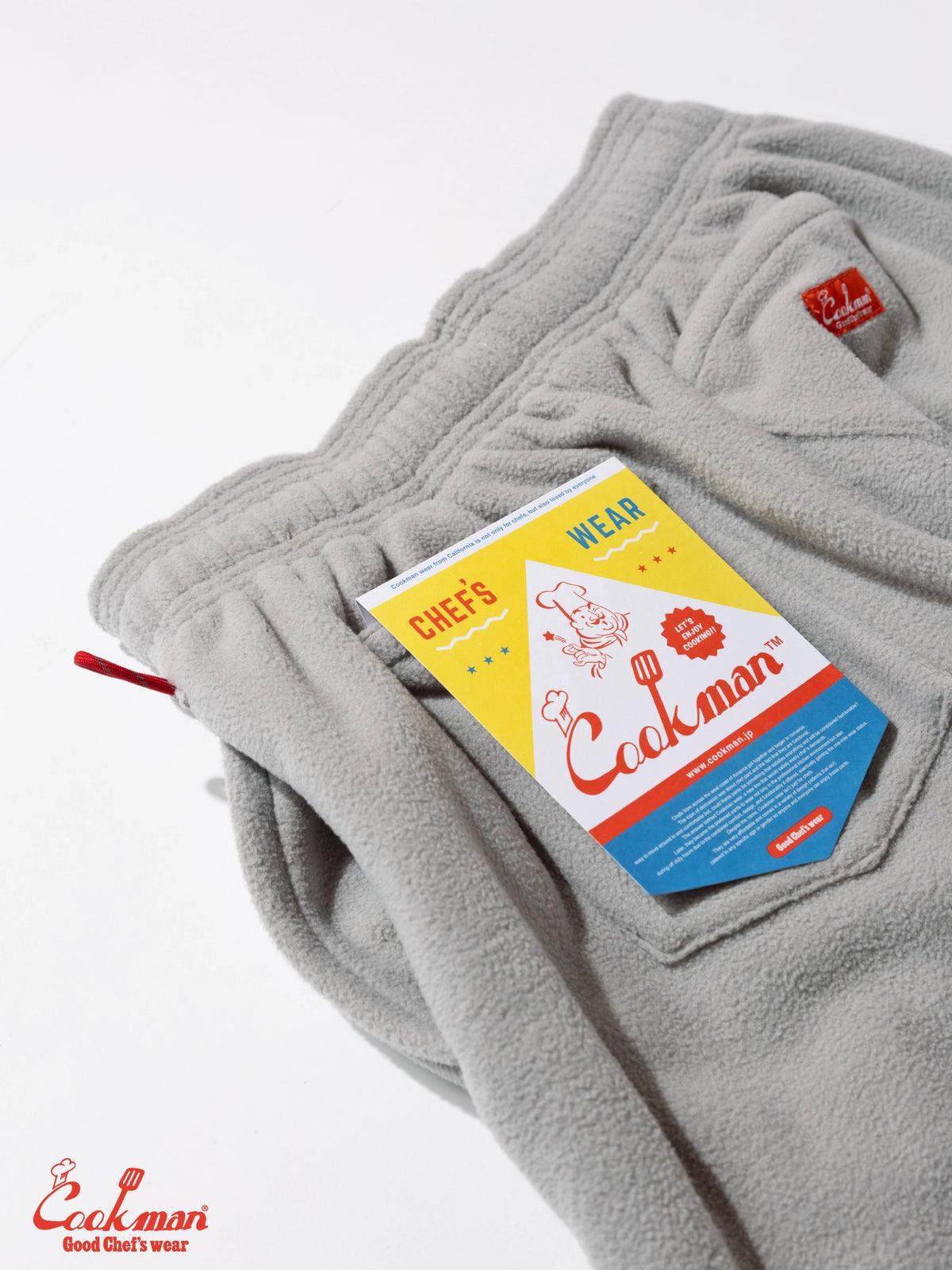 Chef Pants - Fleece : Light Gray