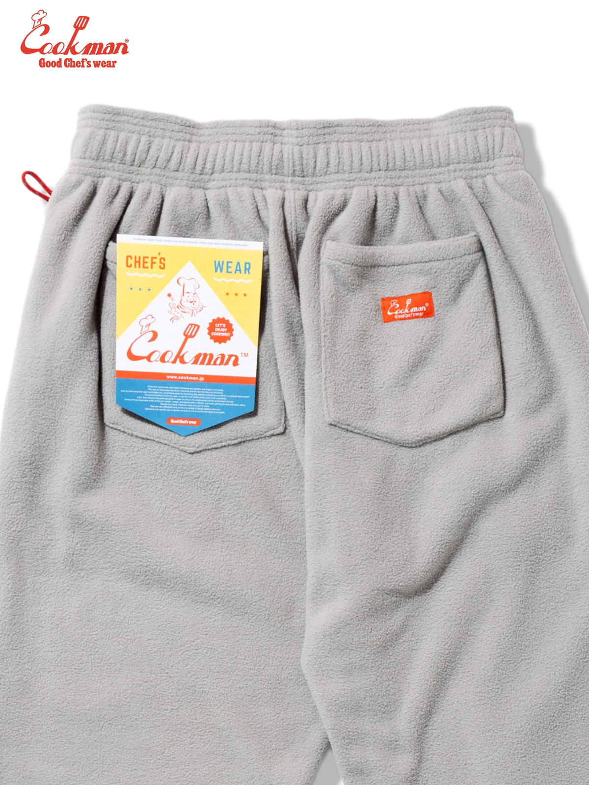 Chef Pants - Fleece : Light Gray