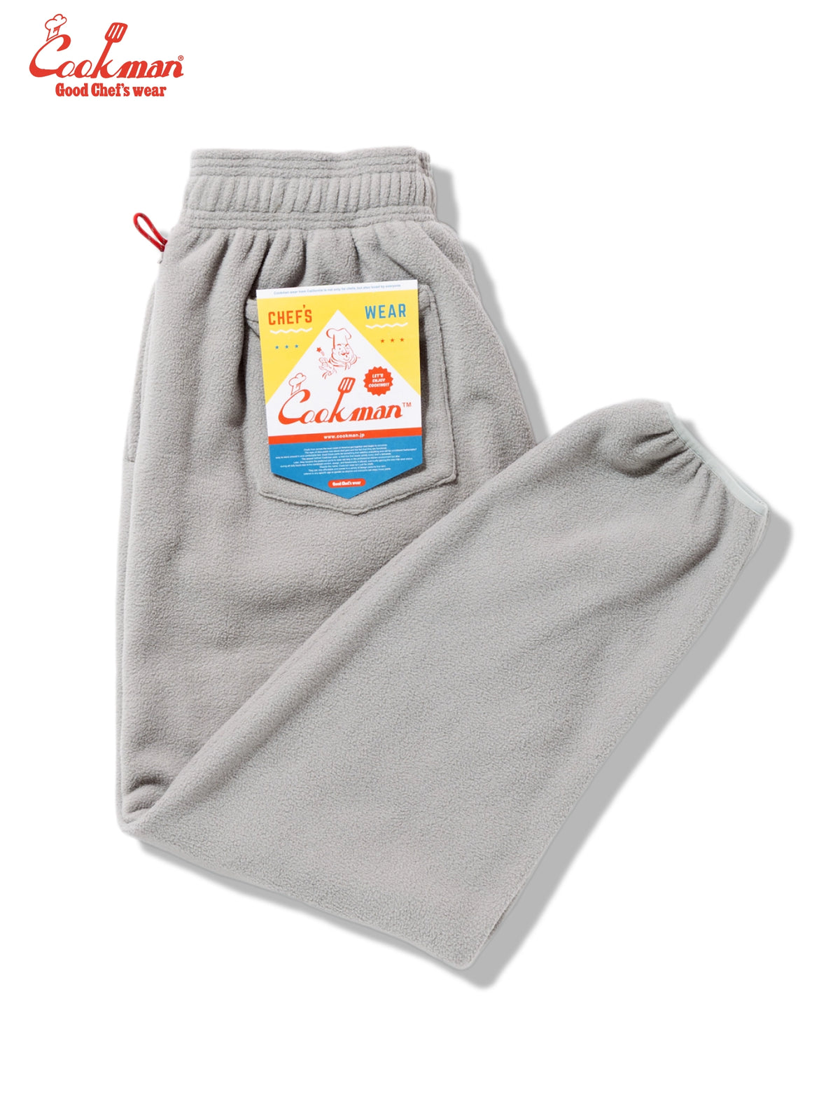 Chef Pants - Fleece : Light Gray