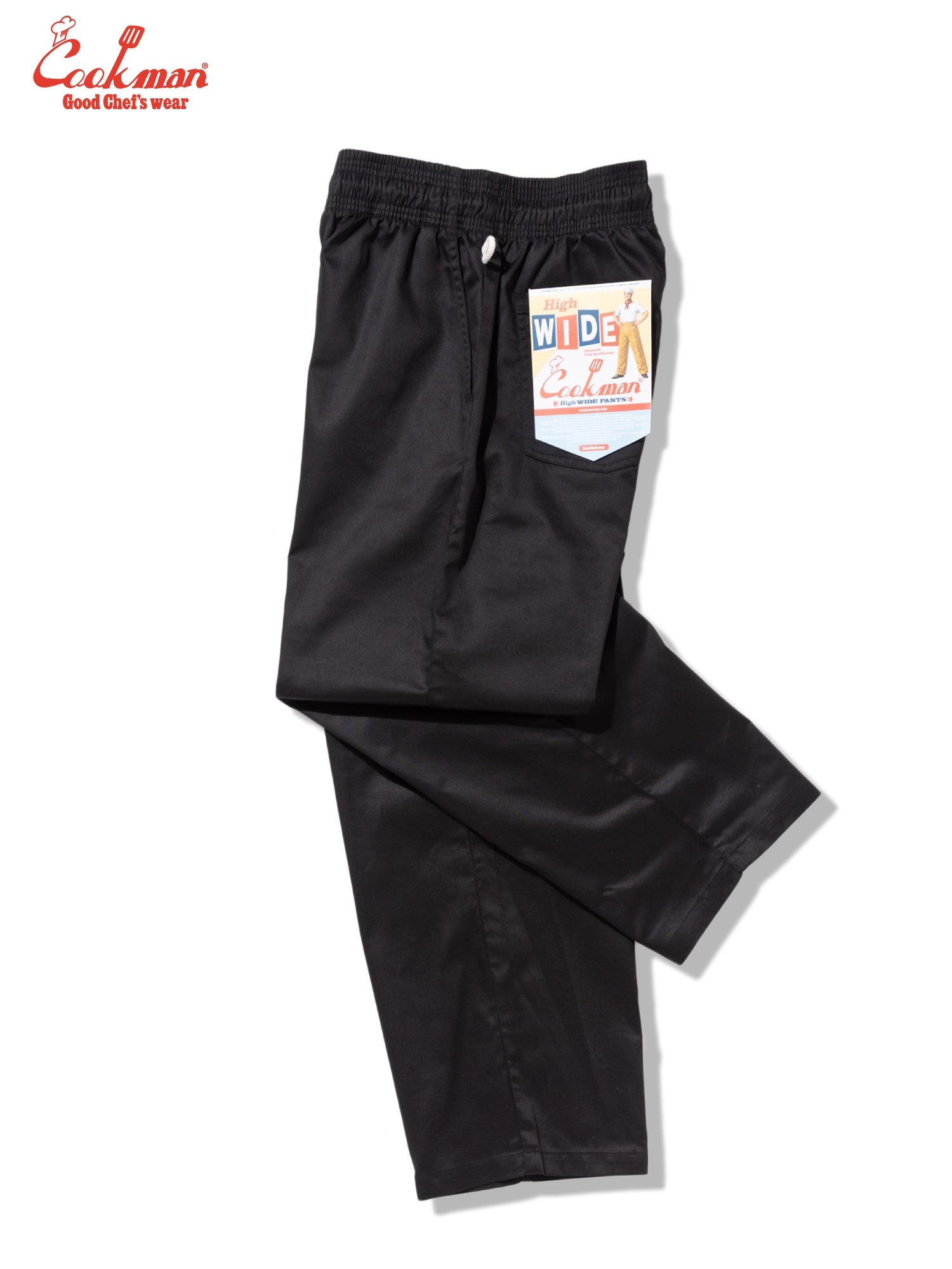 Chef Pants High-Wide - Black