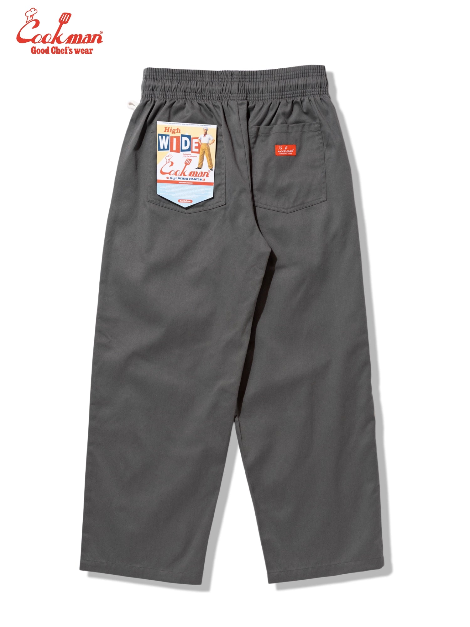 Chef Pants High-Wide - Charcoal Gray