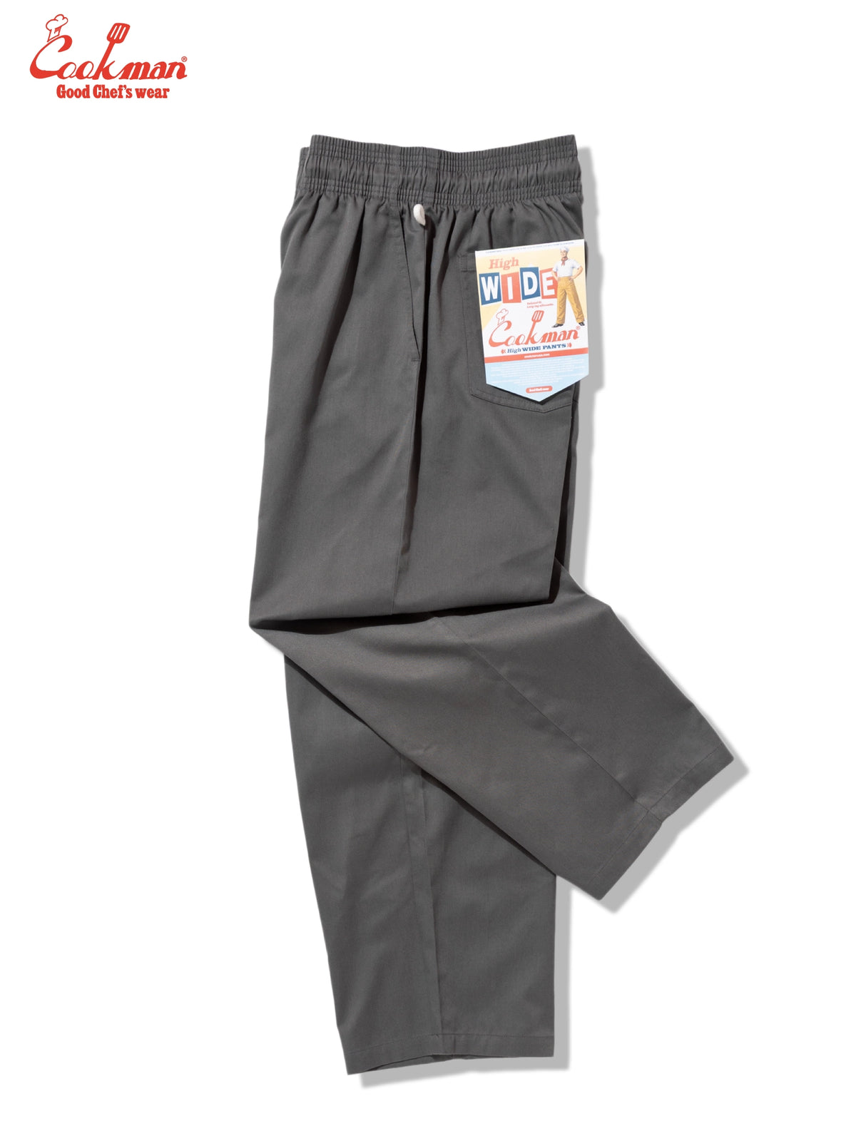 Chef Pants High-Wide - Charcoal Gray