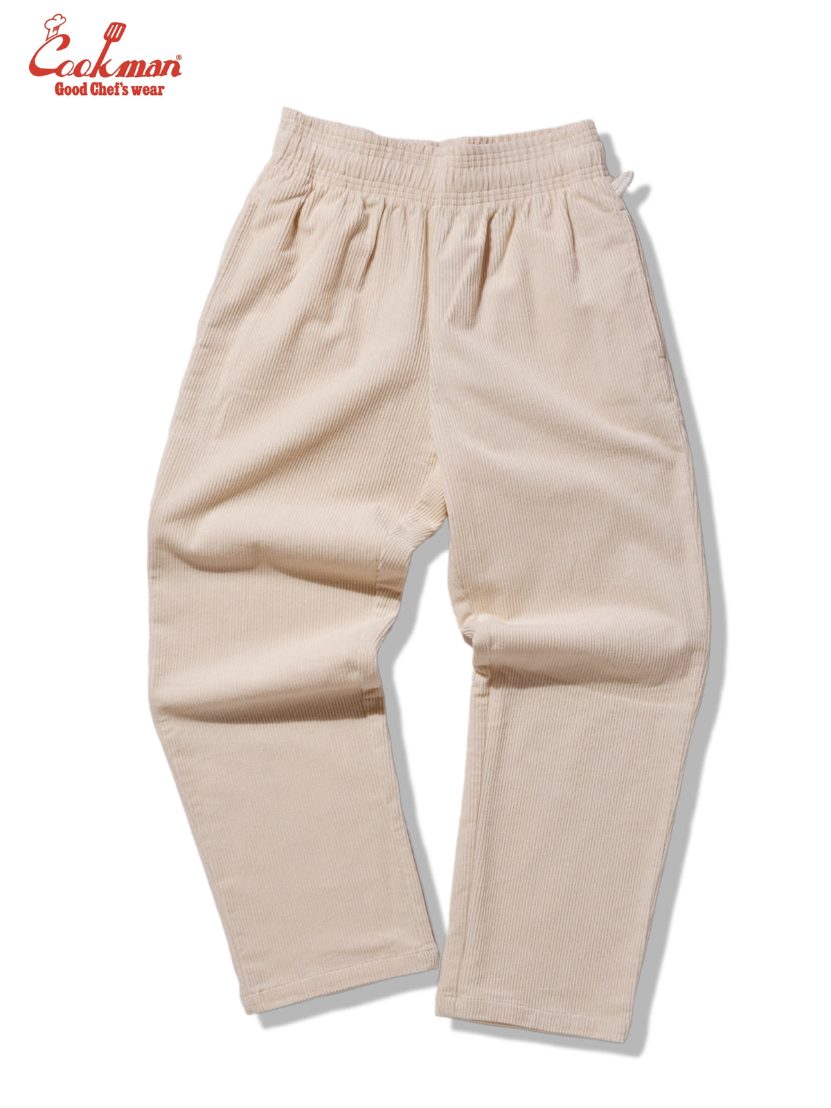 Chef Pants Semiwide - Corduroy : Cream