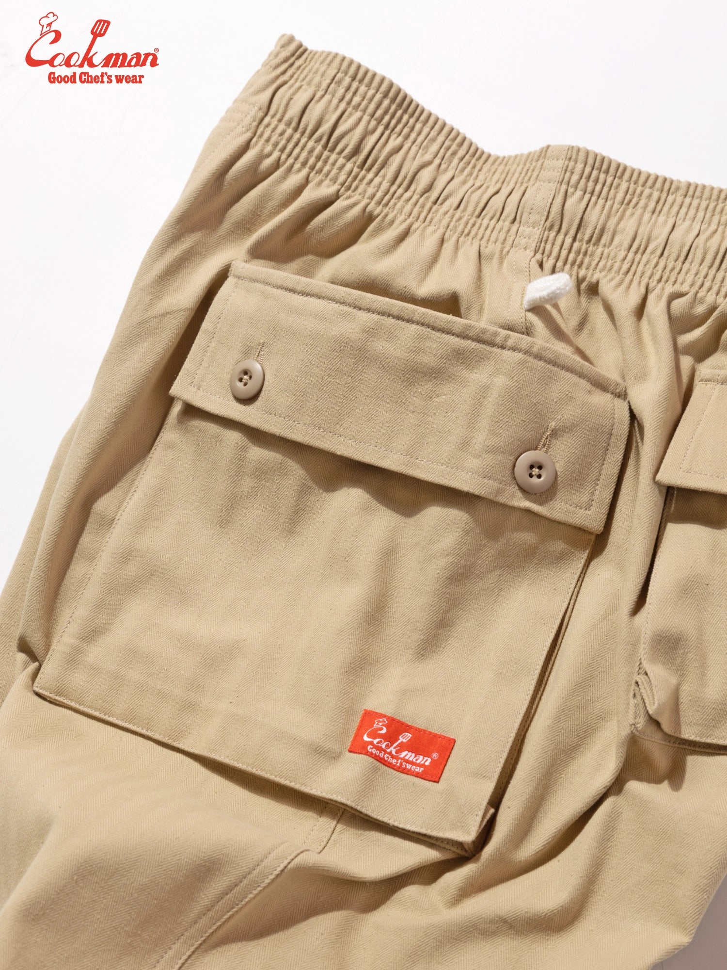 Monkey Pants - Herringbone : Beige
