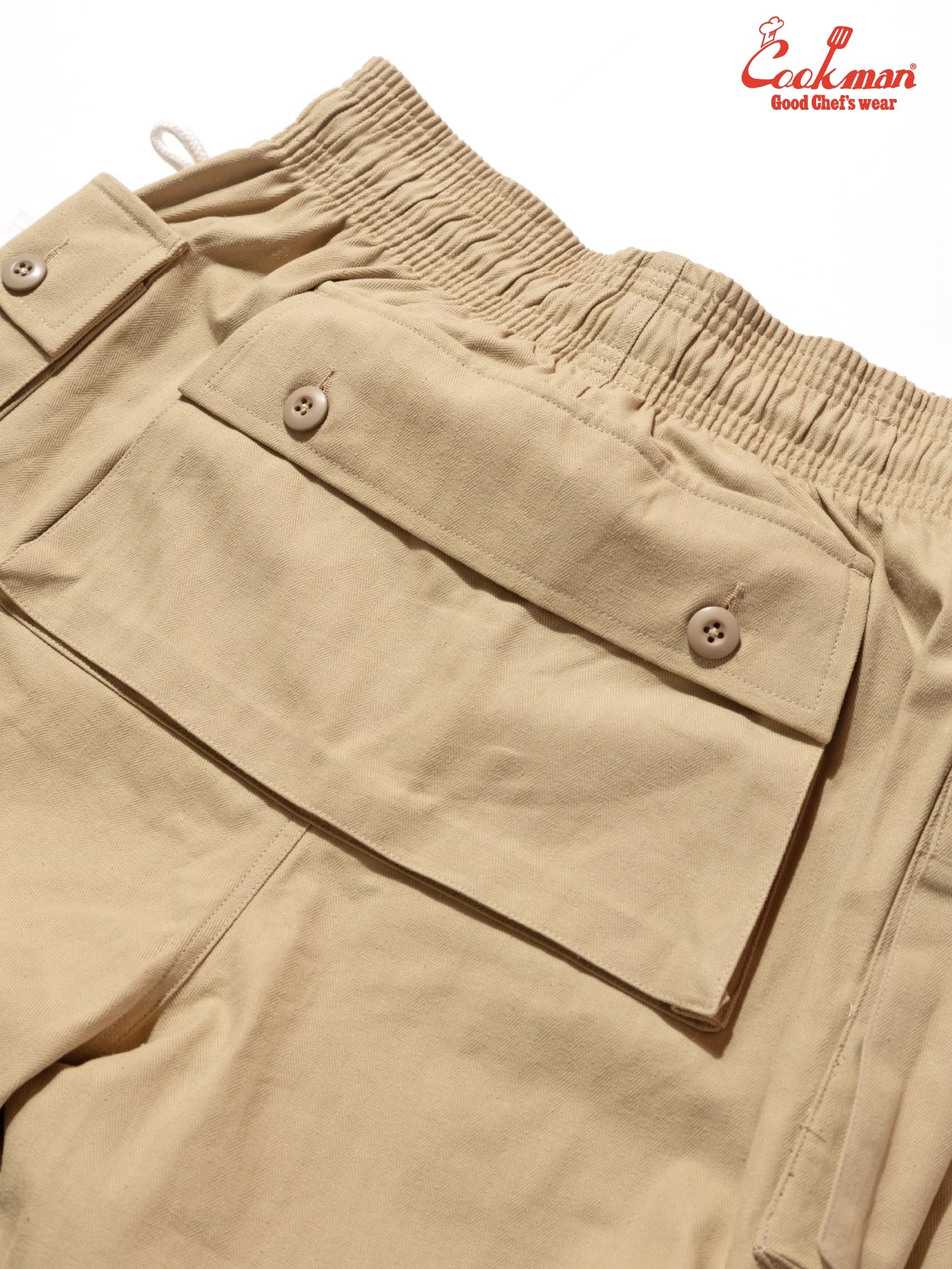 Monkey Pants - Herringbone : Beige