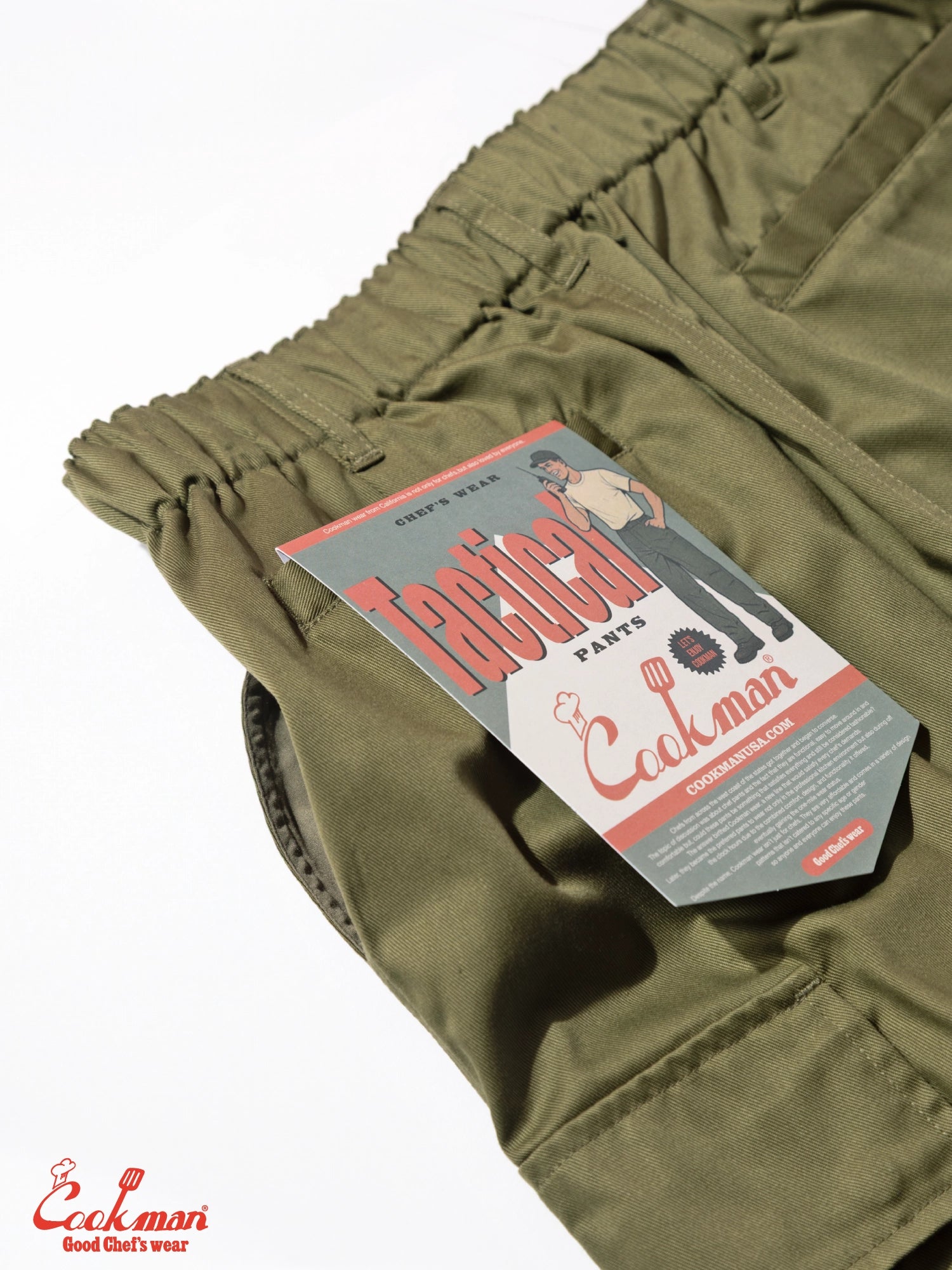 Tactical Cargo Pants - Olive