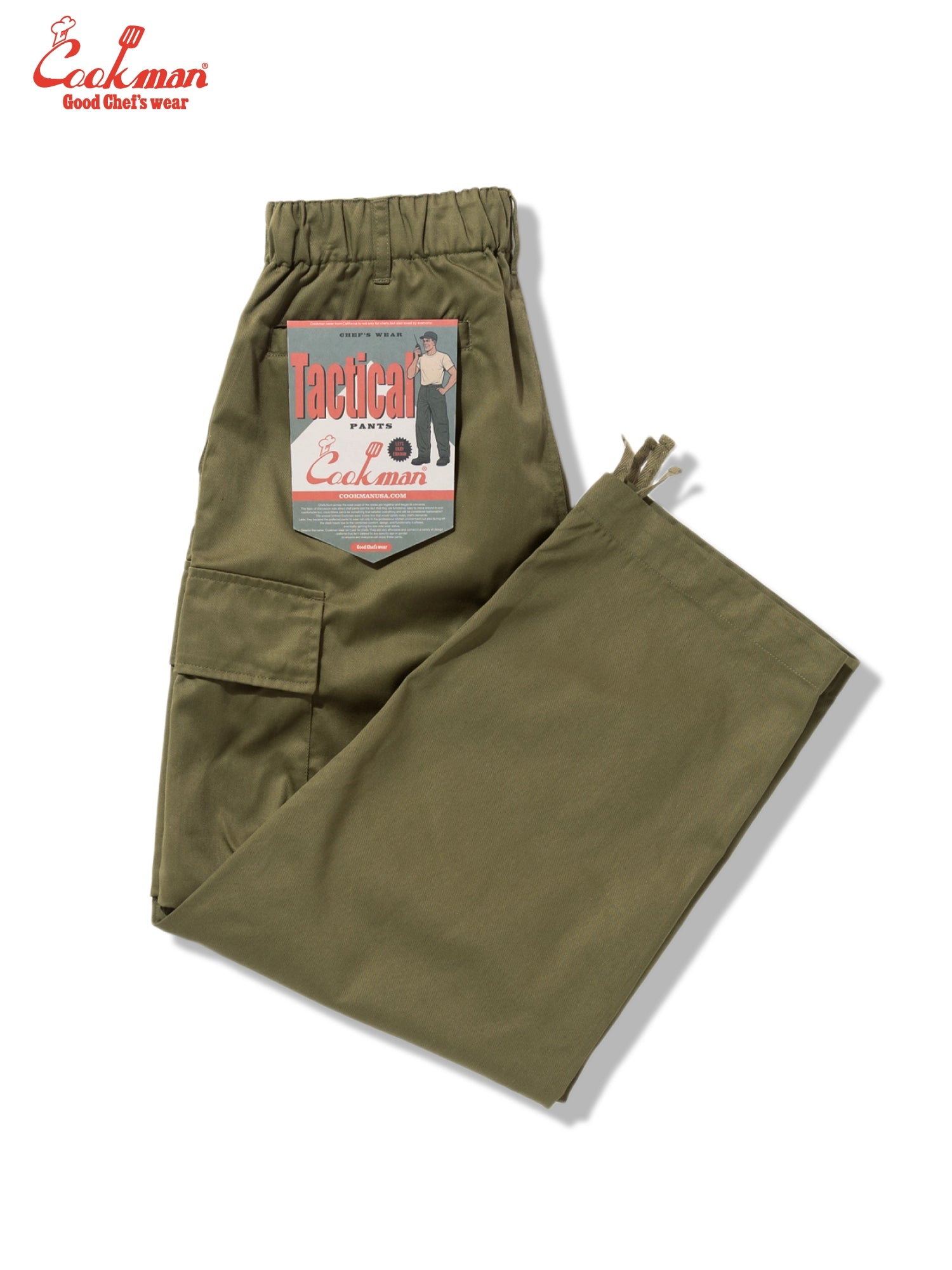 Tactical Cargo Pants - Olive