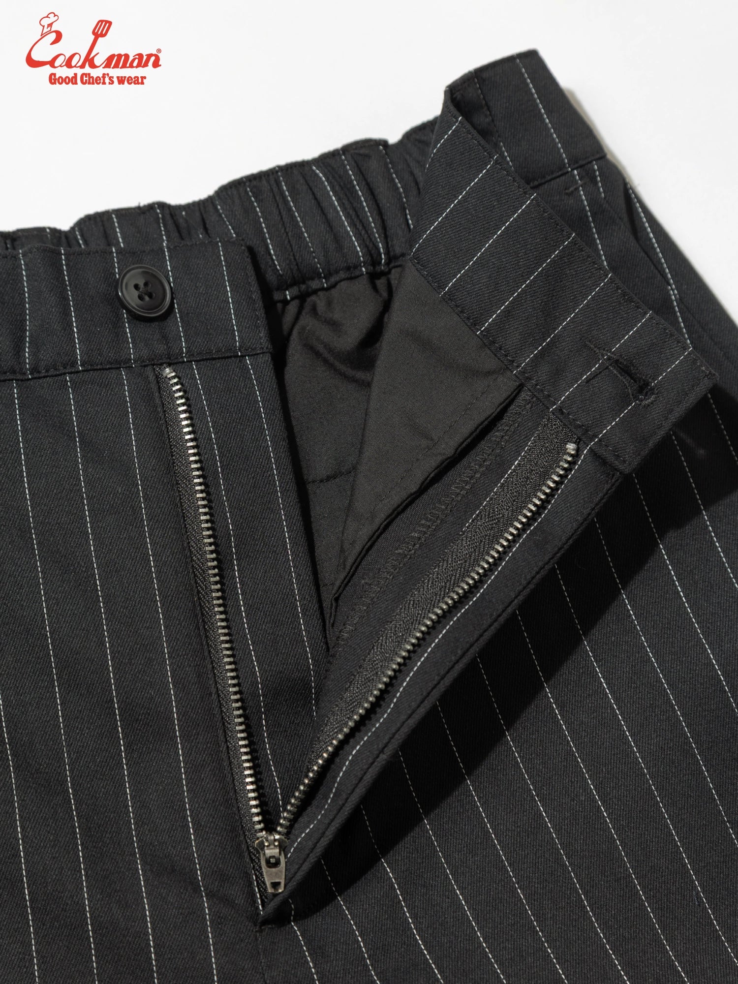 Cookman Sally Pants - Pin Stripe : Black