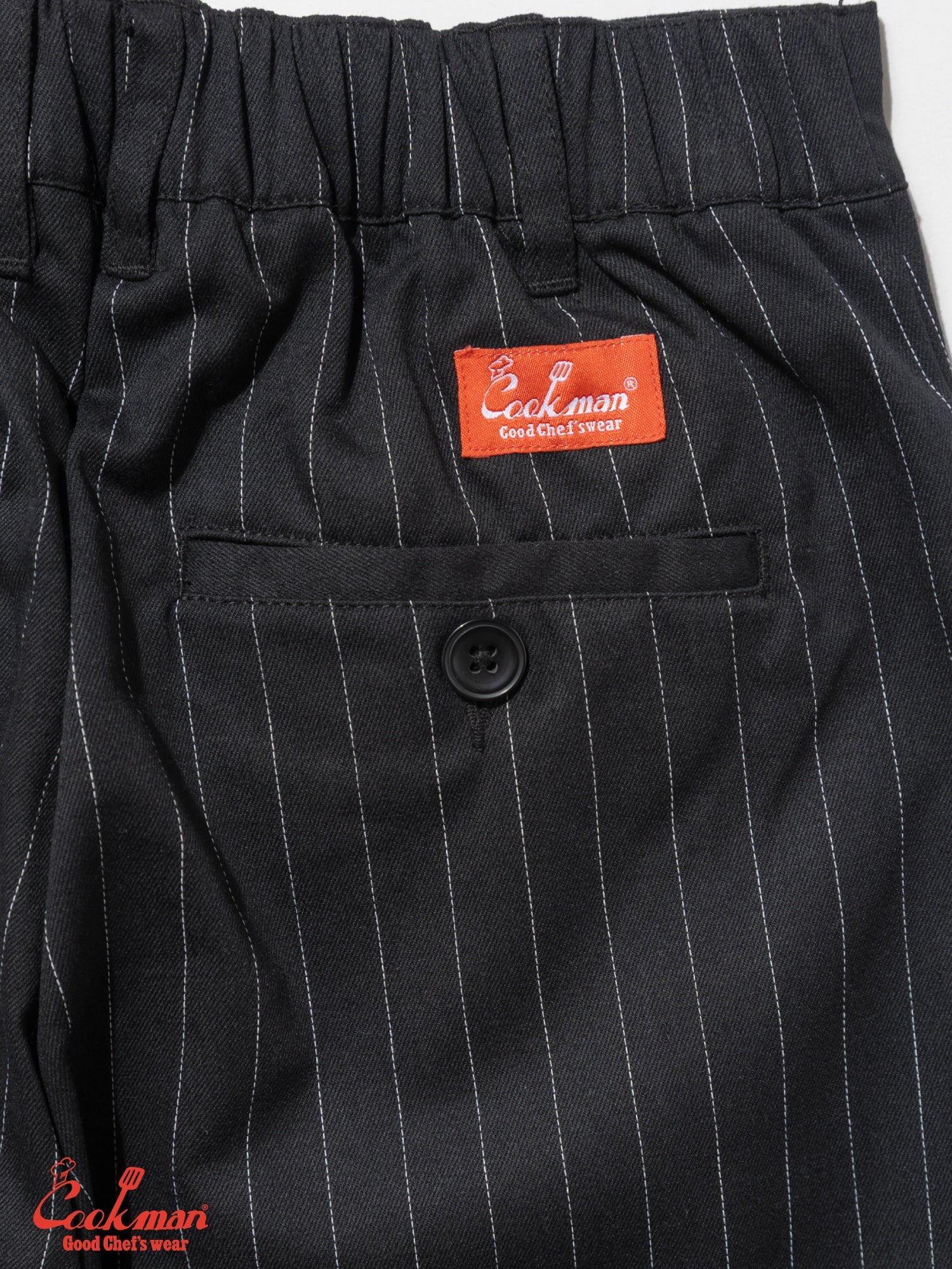 Cookman Sally Pants - Pin Stripe : Black