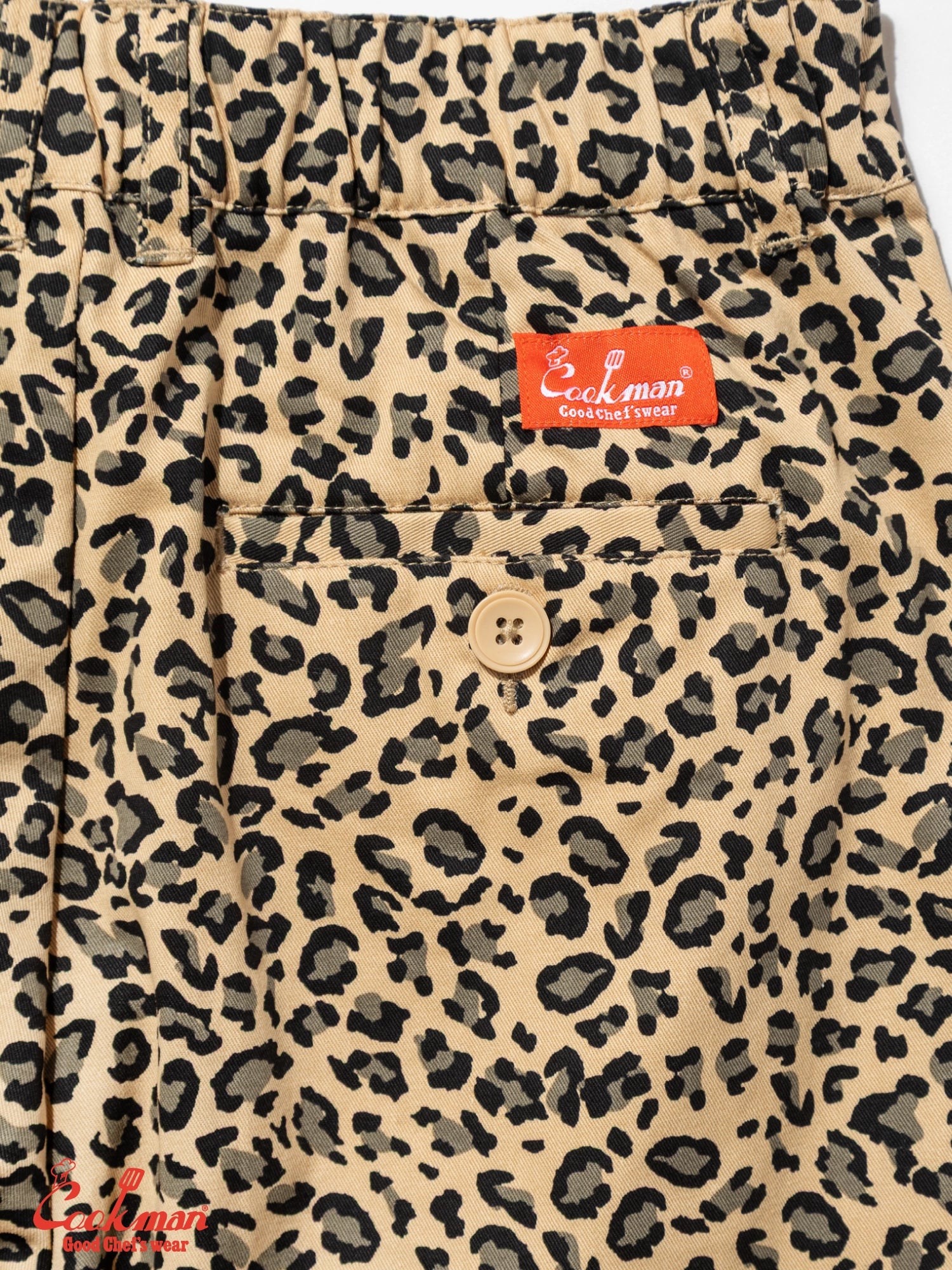 Cookman Lucy Pants - Leopard : Beige