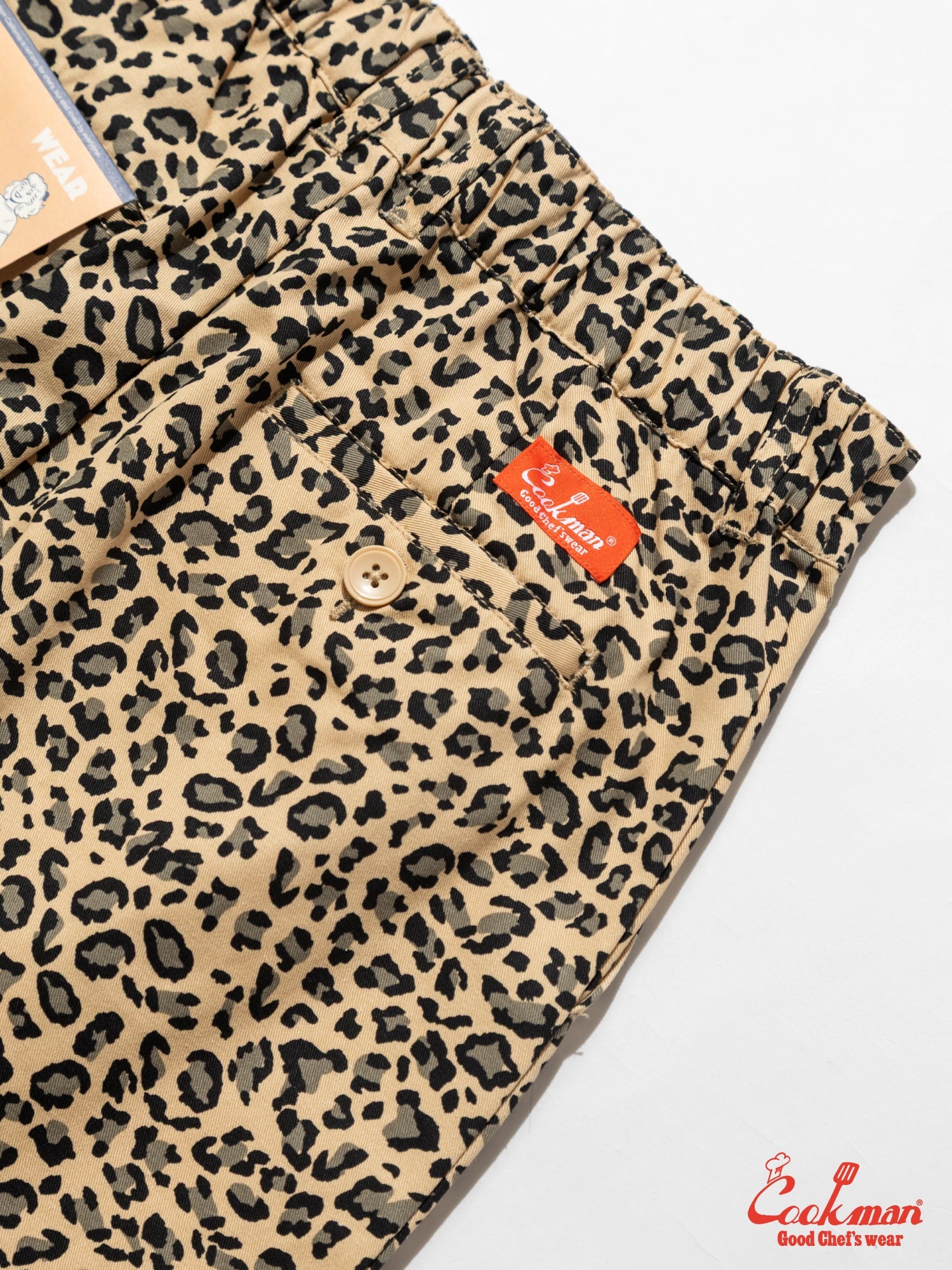 Cookman Lucy Pants - Leopard : Beige