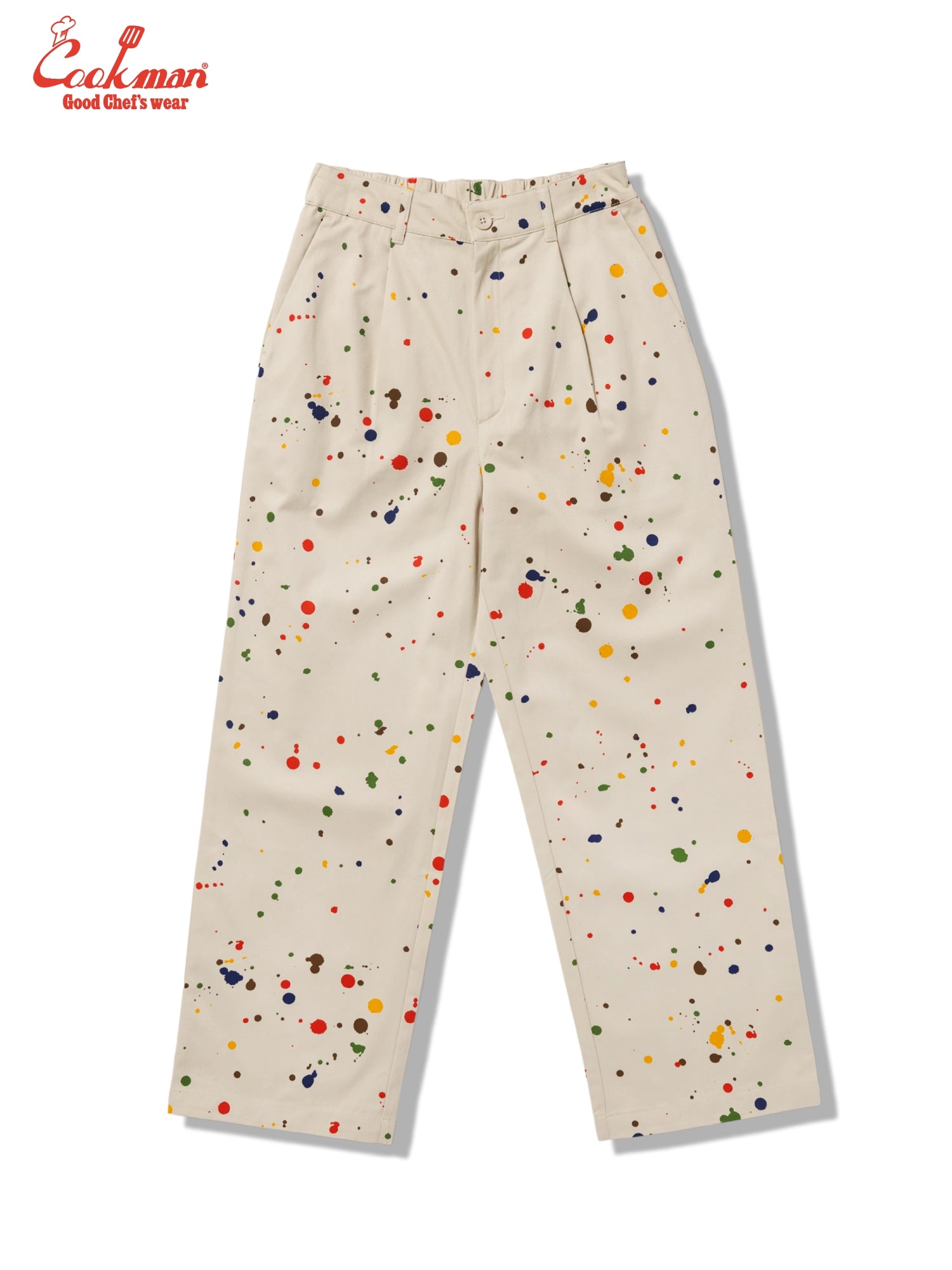 Cookman Lucy Pants - Sauce Splash : Beige